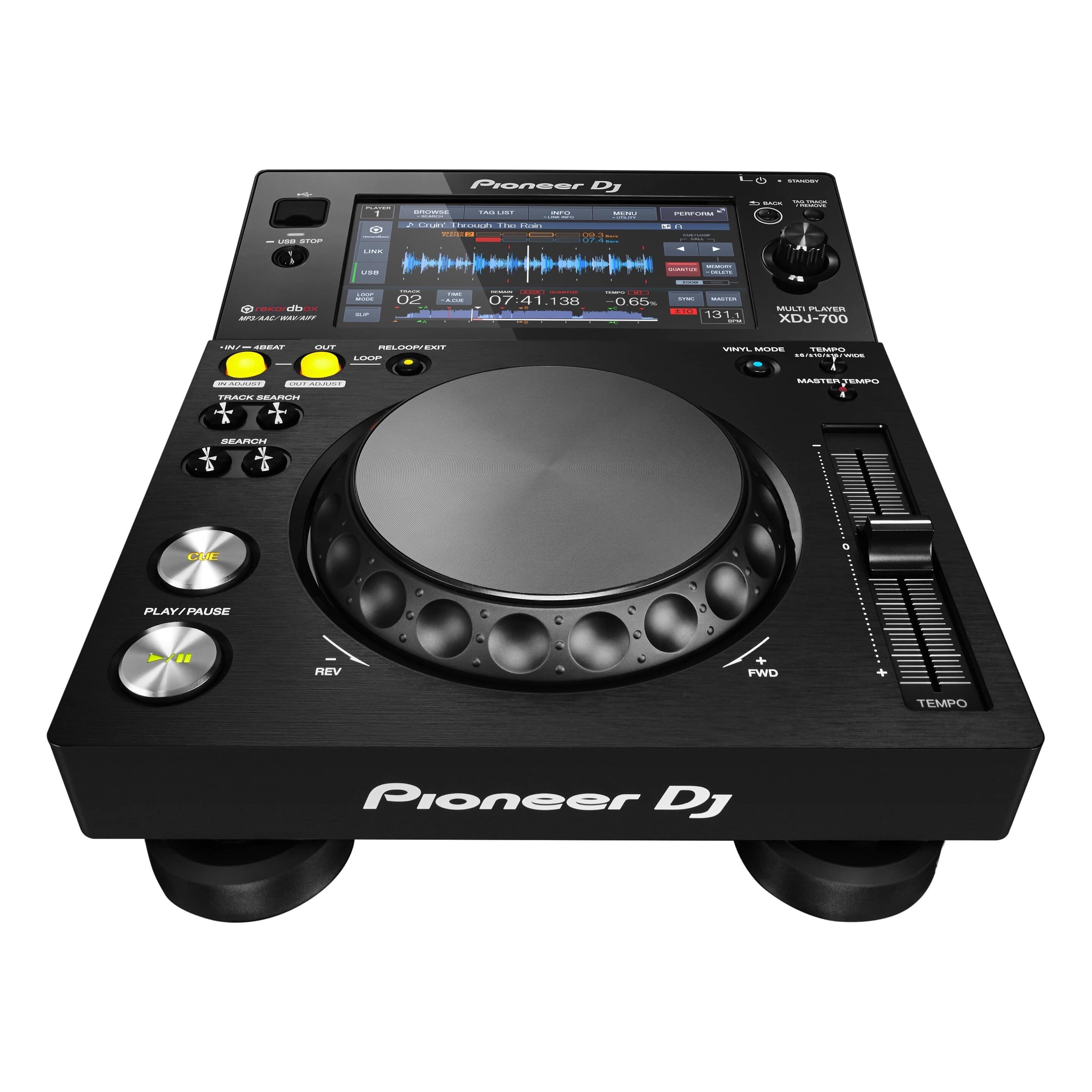 Pioneer DJ XDJ-700 front angle