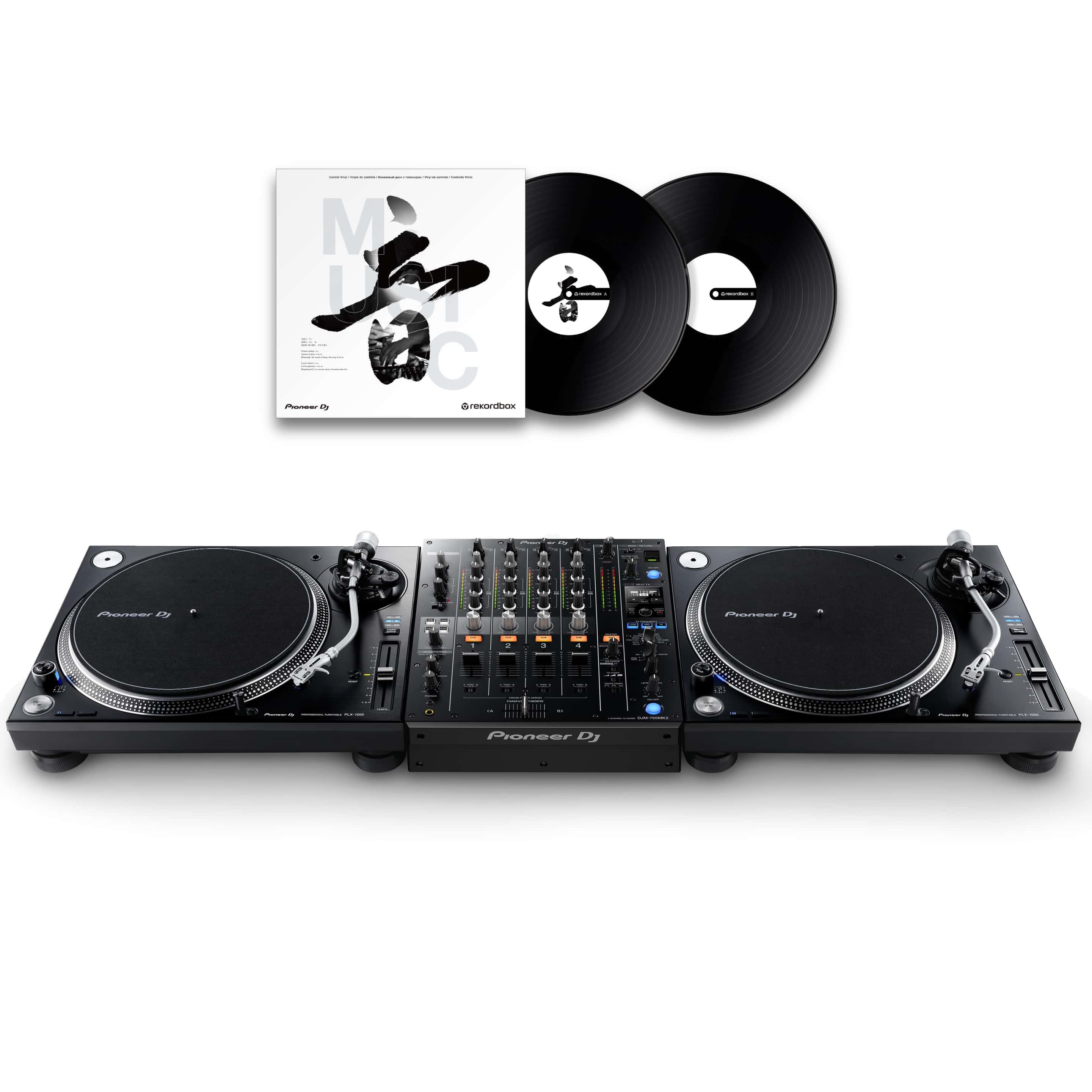 Pioneer DJ PLX1000 & DJM750 mk2 Set