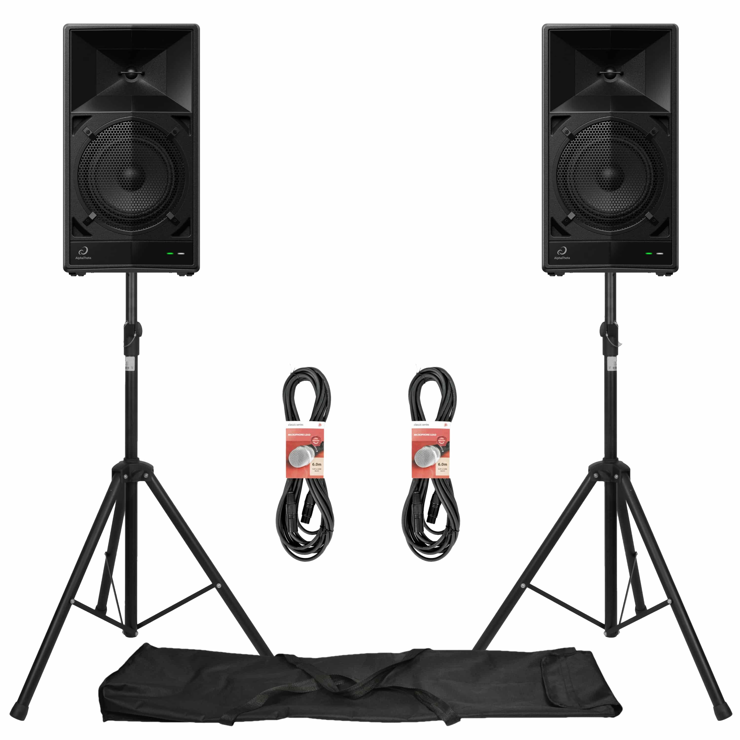 AlphaTheta WAVE-EIGHT Portable PA Package