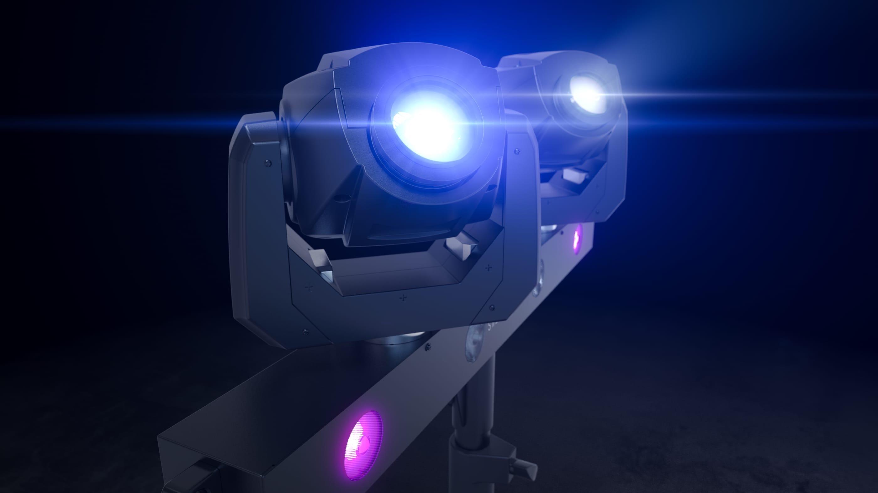 Chauvet DJ GigBAR Bridge ILS on tripod