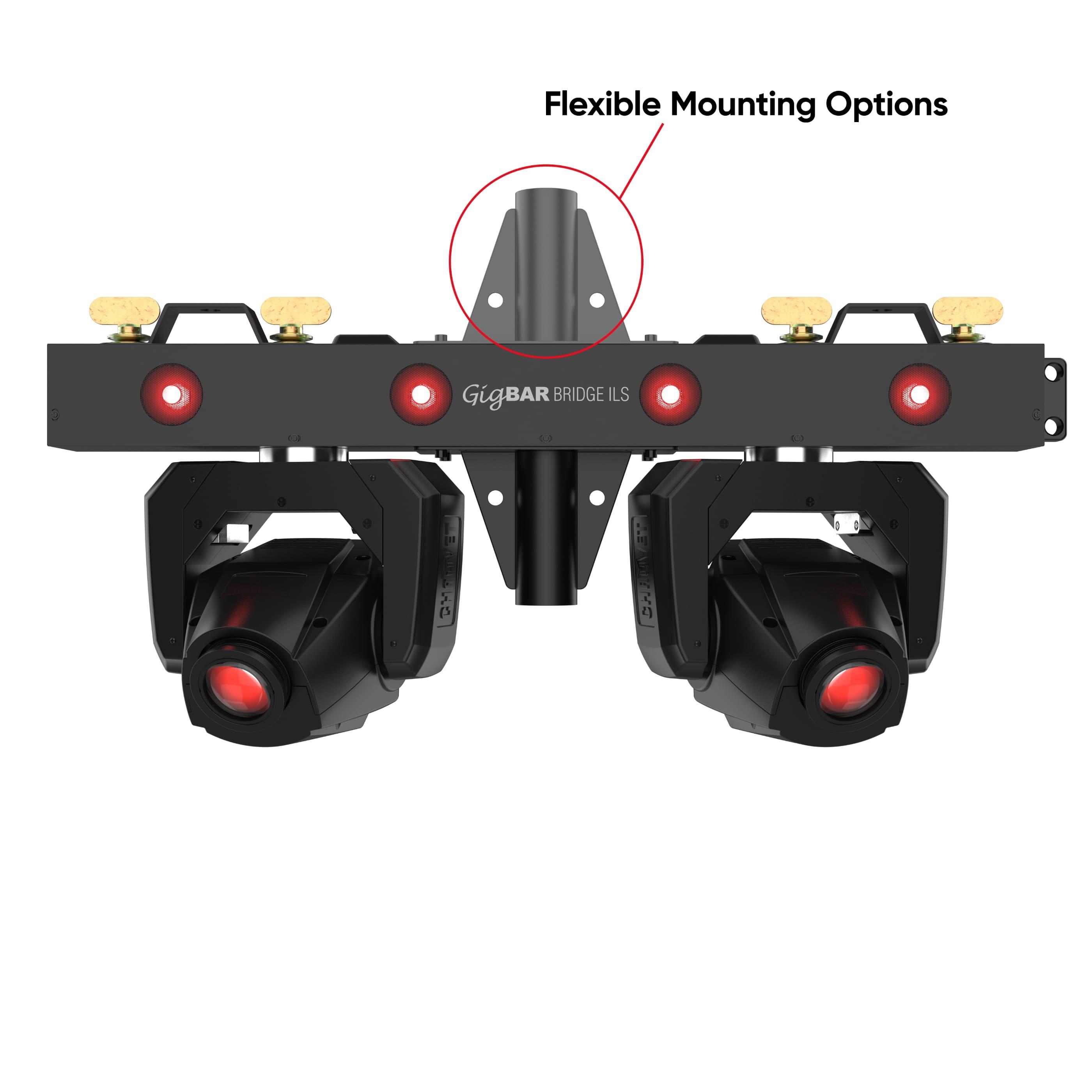 Chauvet DJ GigBAR Bridge ILS mounting options
