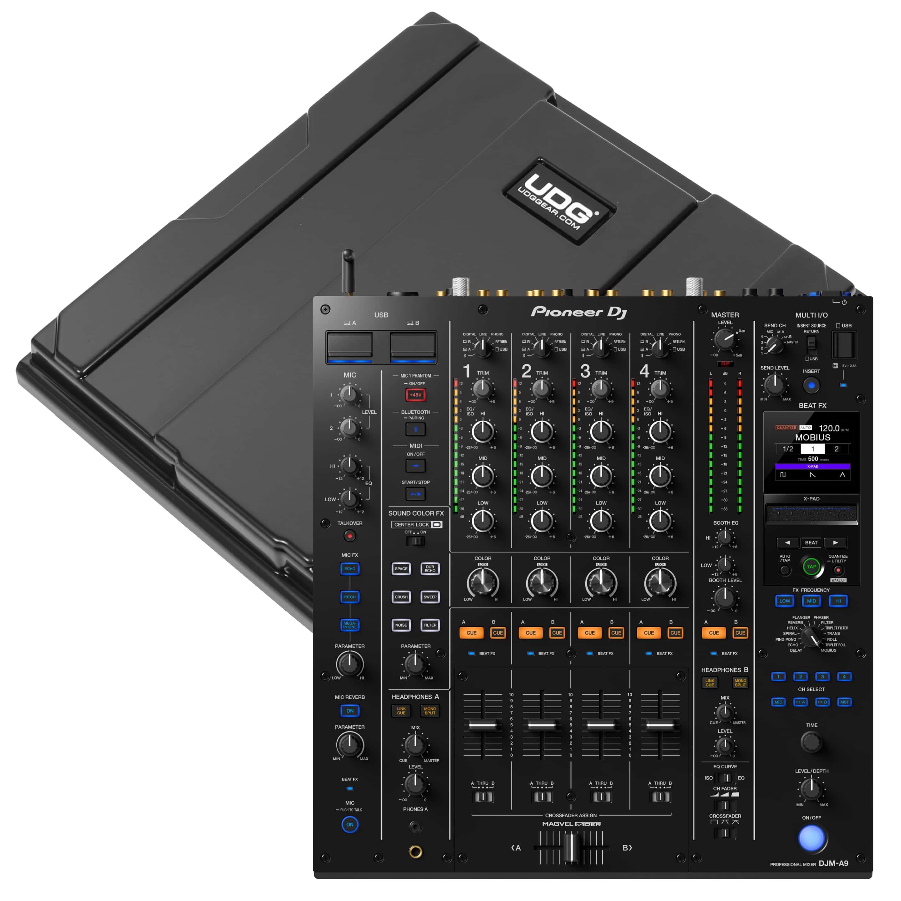 Pioneer DJ DJM-A9 & UDG Cover Package