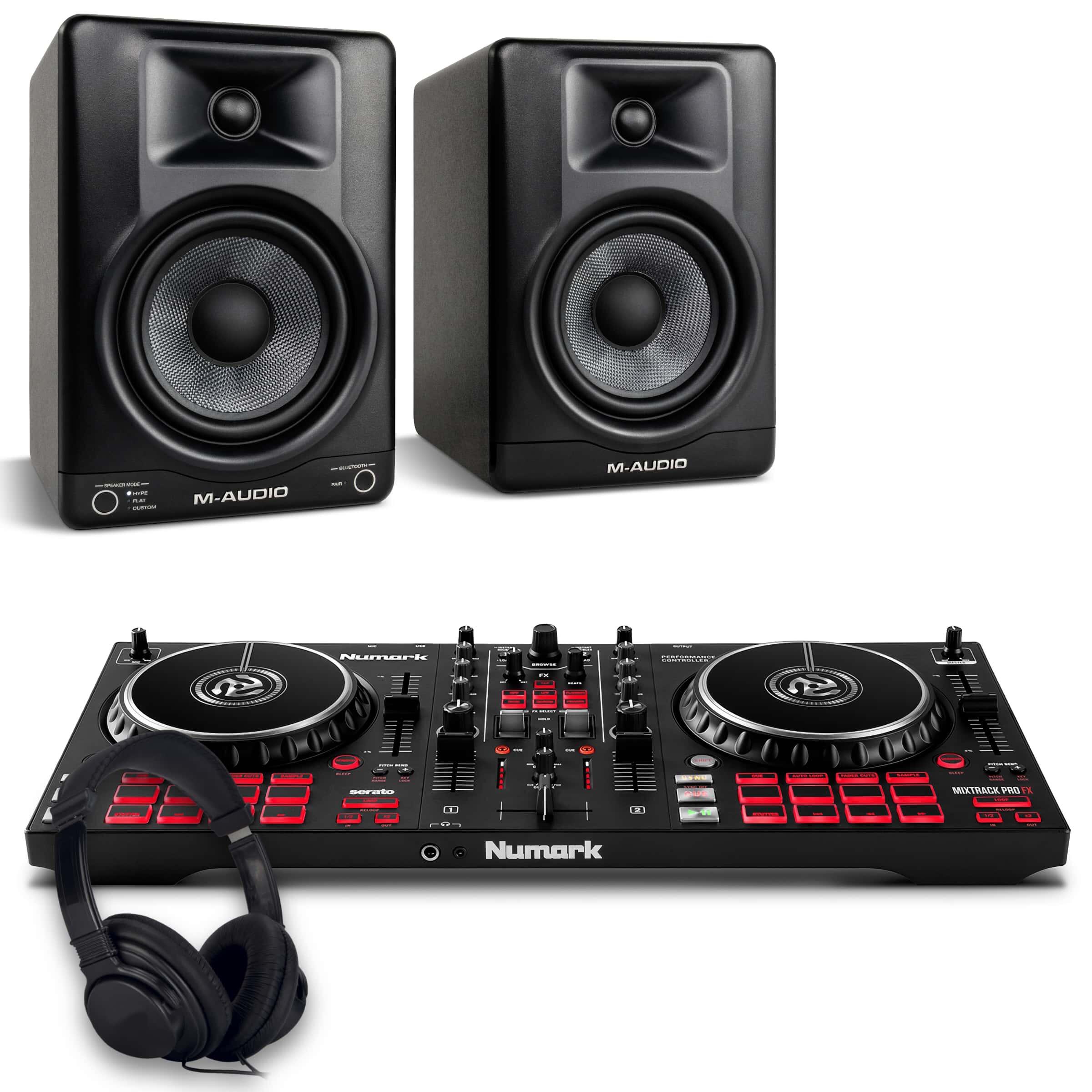 Numark Mixtrack Platinum FX Bluetooth Bedroom DJ Package