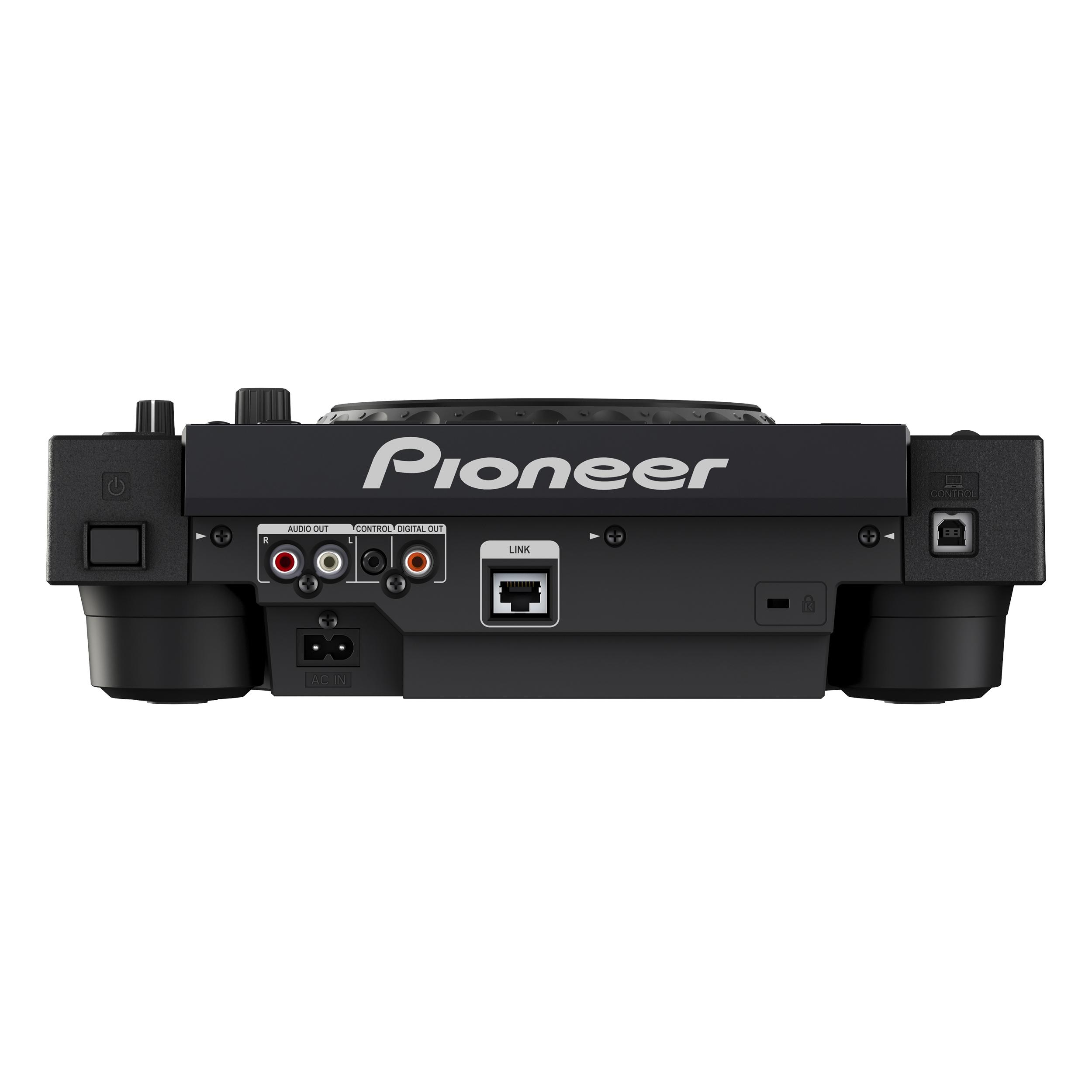 Pioneer CDJ900 Rear