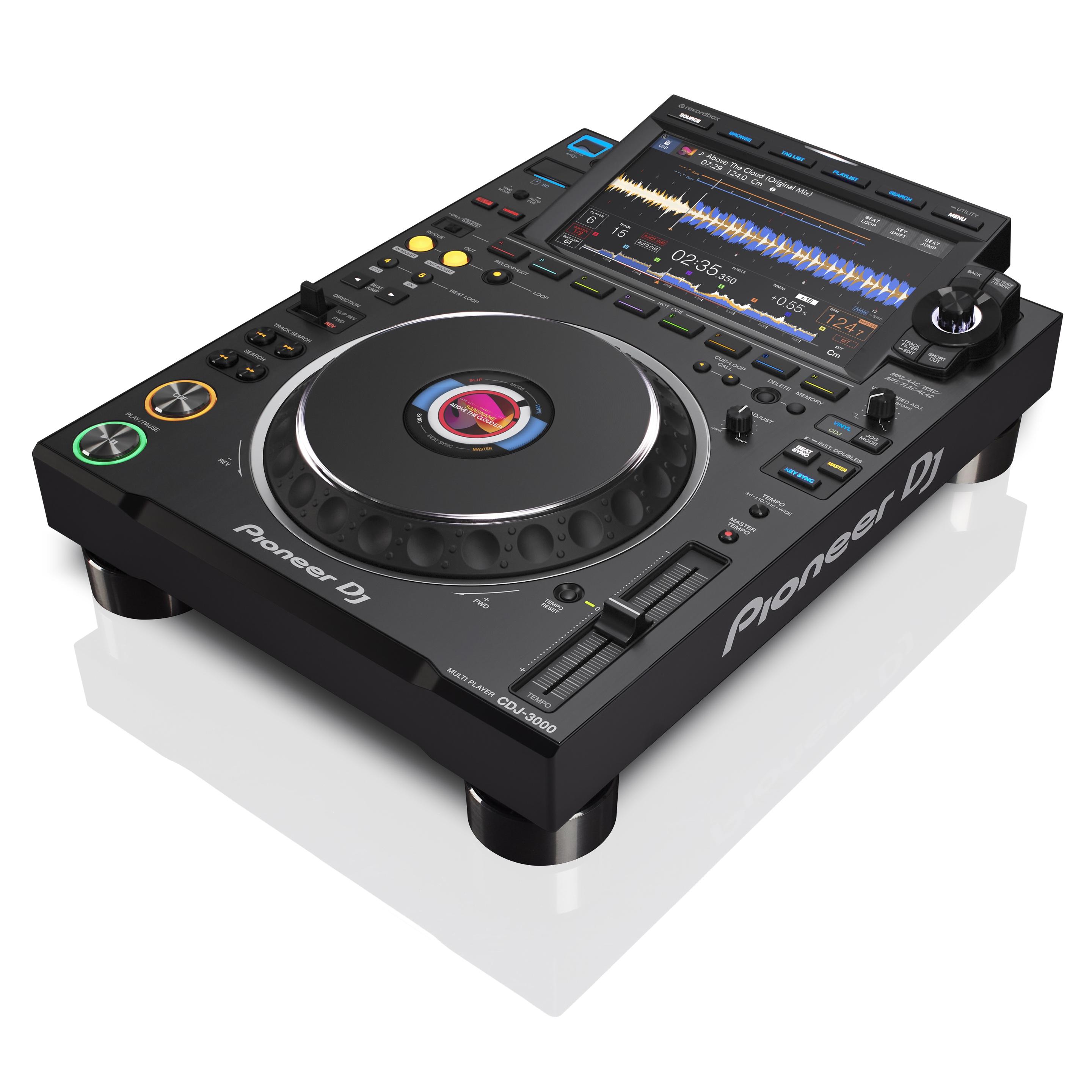 Pioneer DJ CDJ3000 Angle