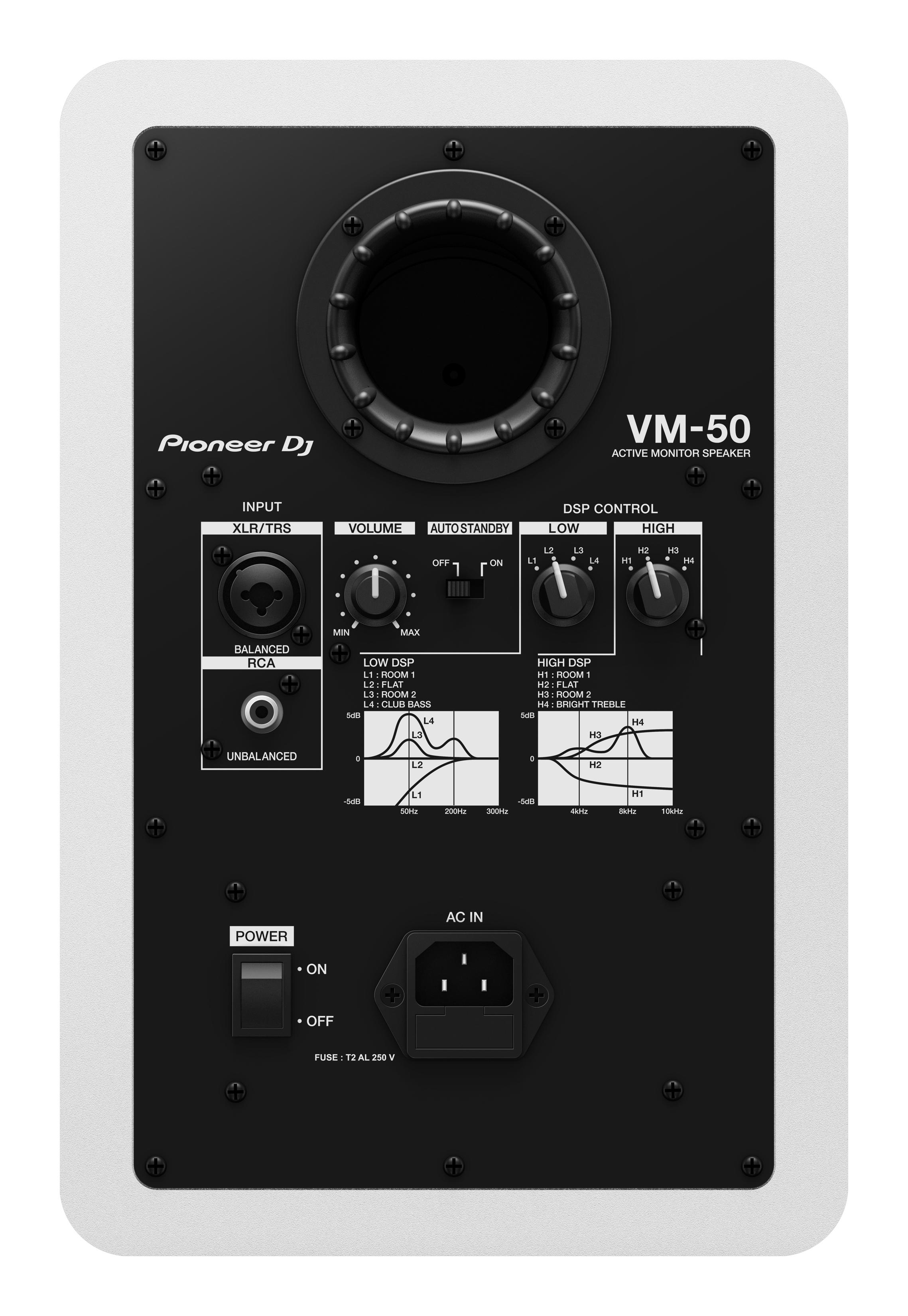 Pioneer DJ VM-50-W Rear