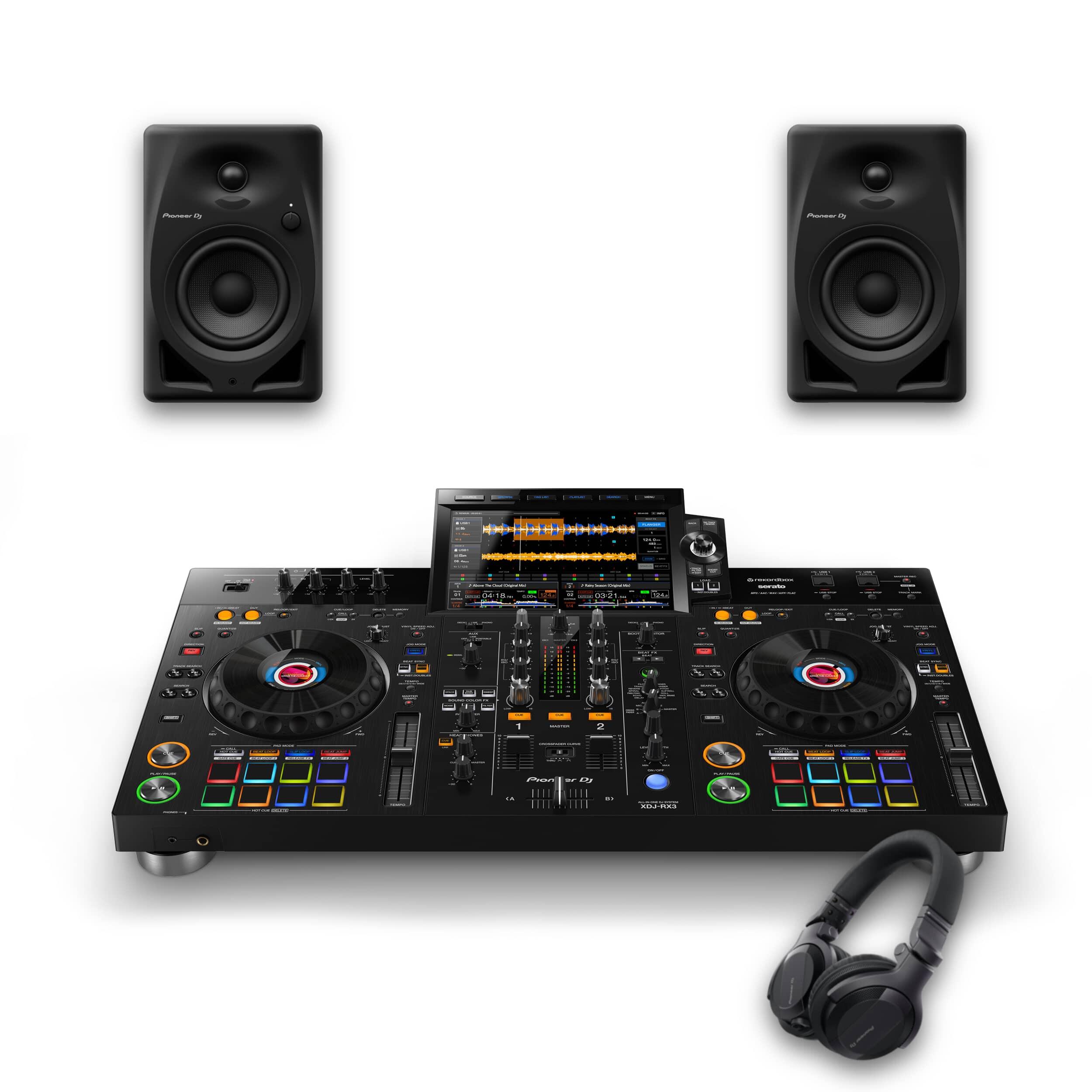 Pioneer DJ XDJ-RX3 & DM-40D Bundle