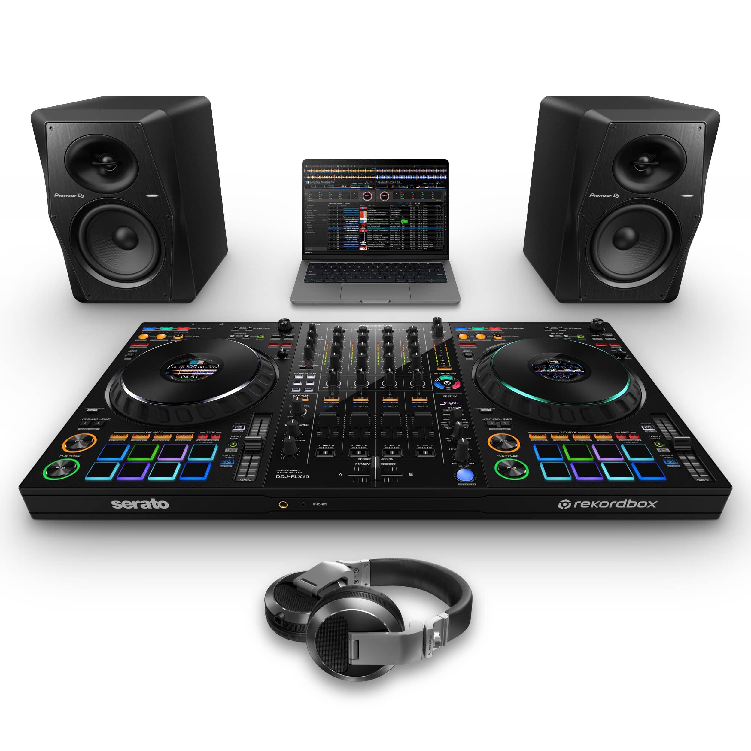 Pioneer DJ DDJ-FLX10 & VM-70 Bundle