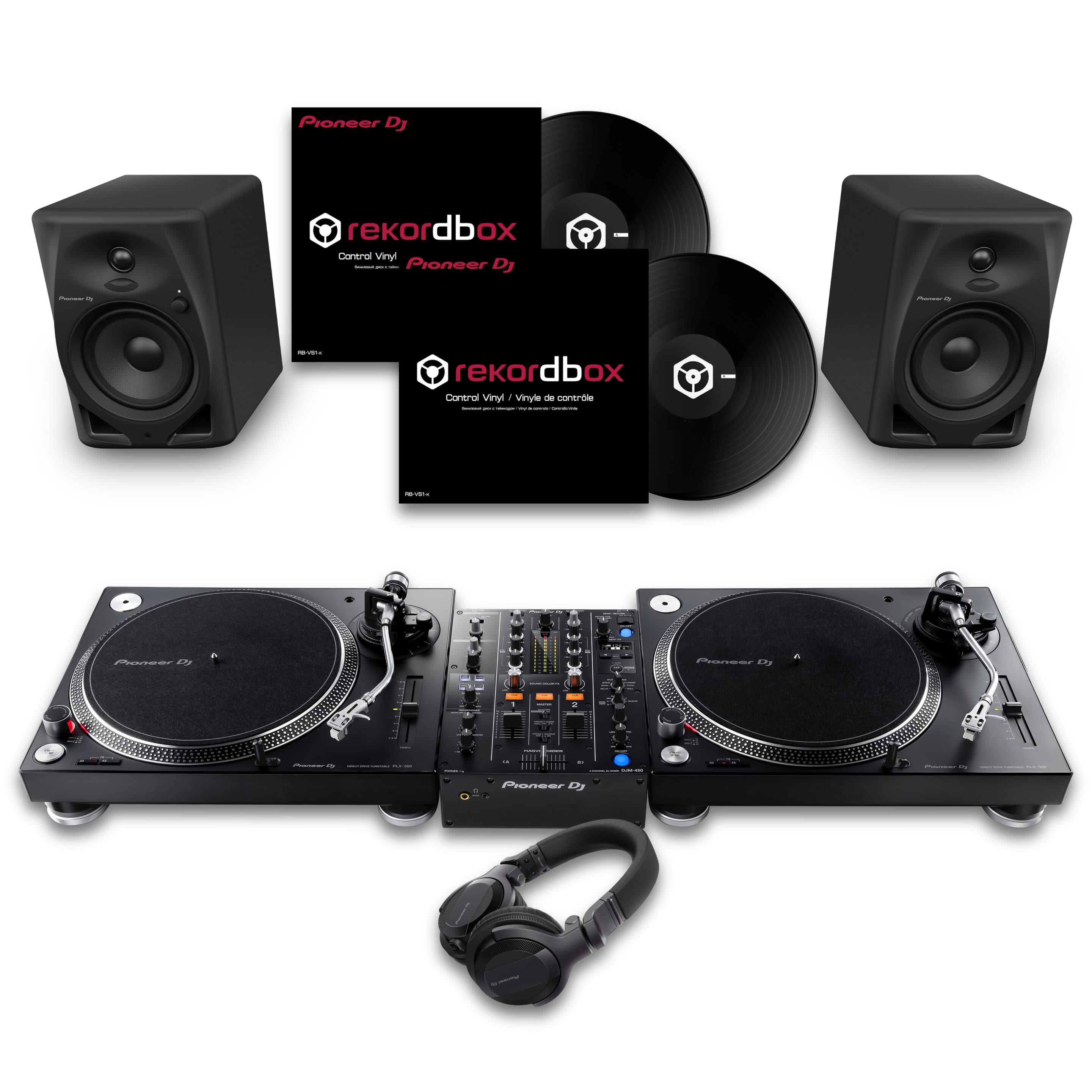 Pioneer DJ PLX-500 & DJM-450 Bundle