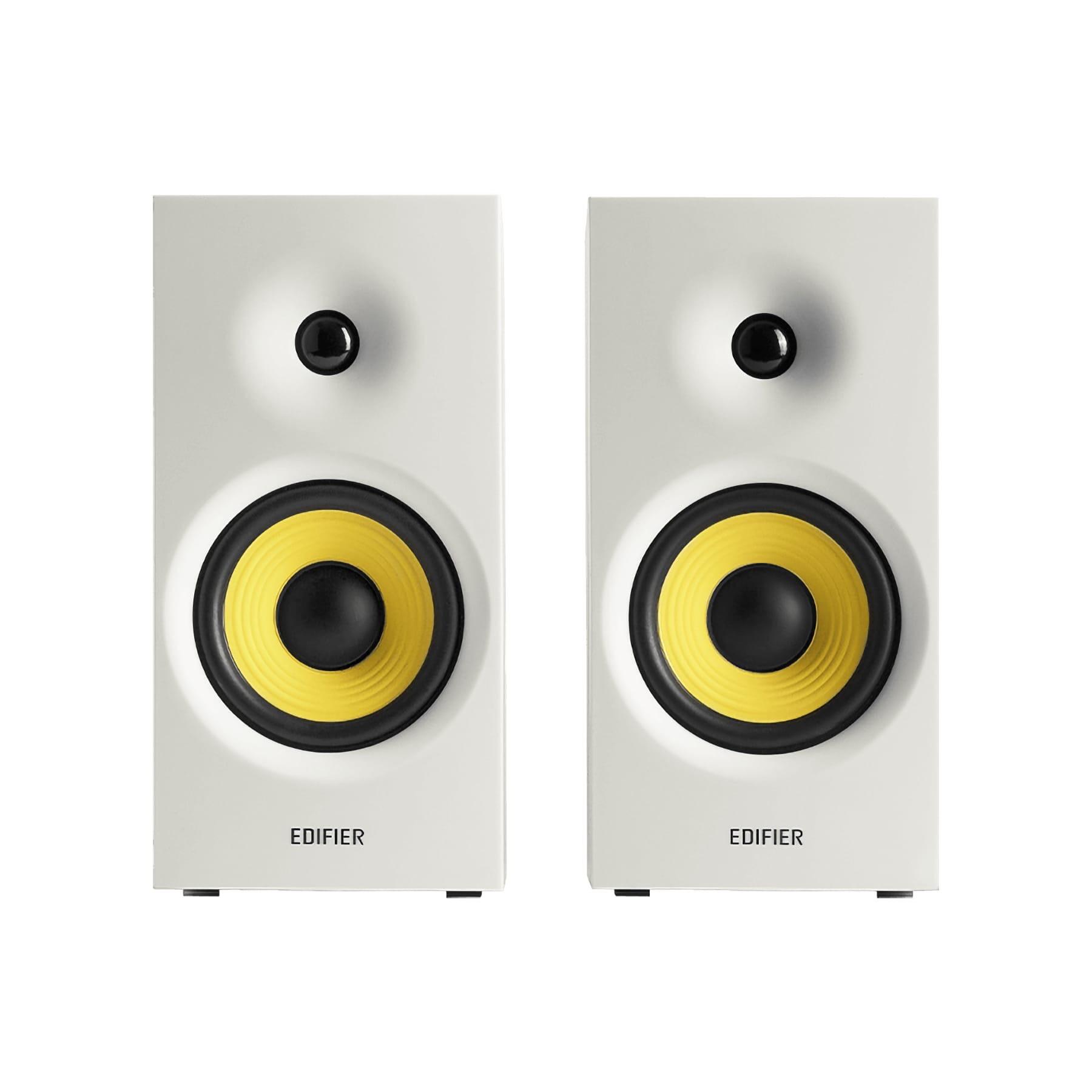 R1080bt White Active 20 Bluetooth Bookshelf Speaker Set 3719