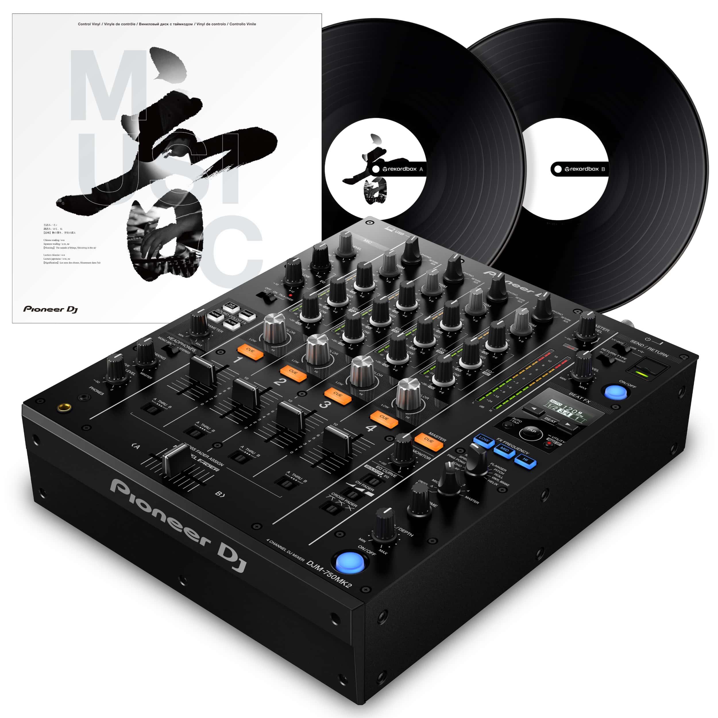 Pioneer DJ DJM-750MK2 rekordbox DVS package
