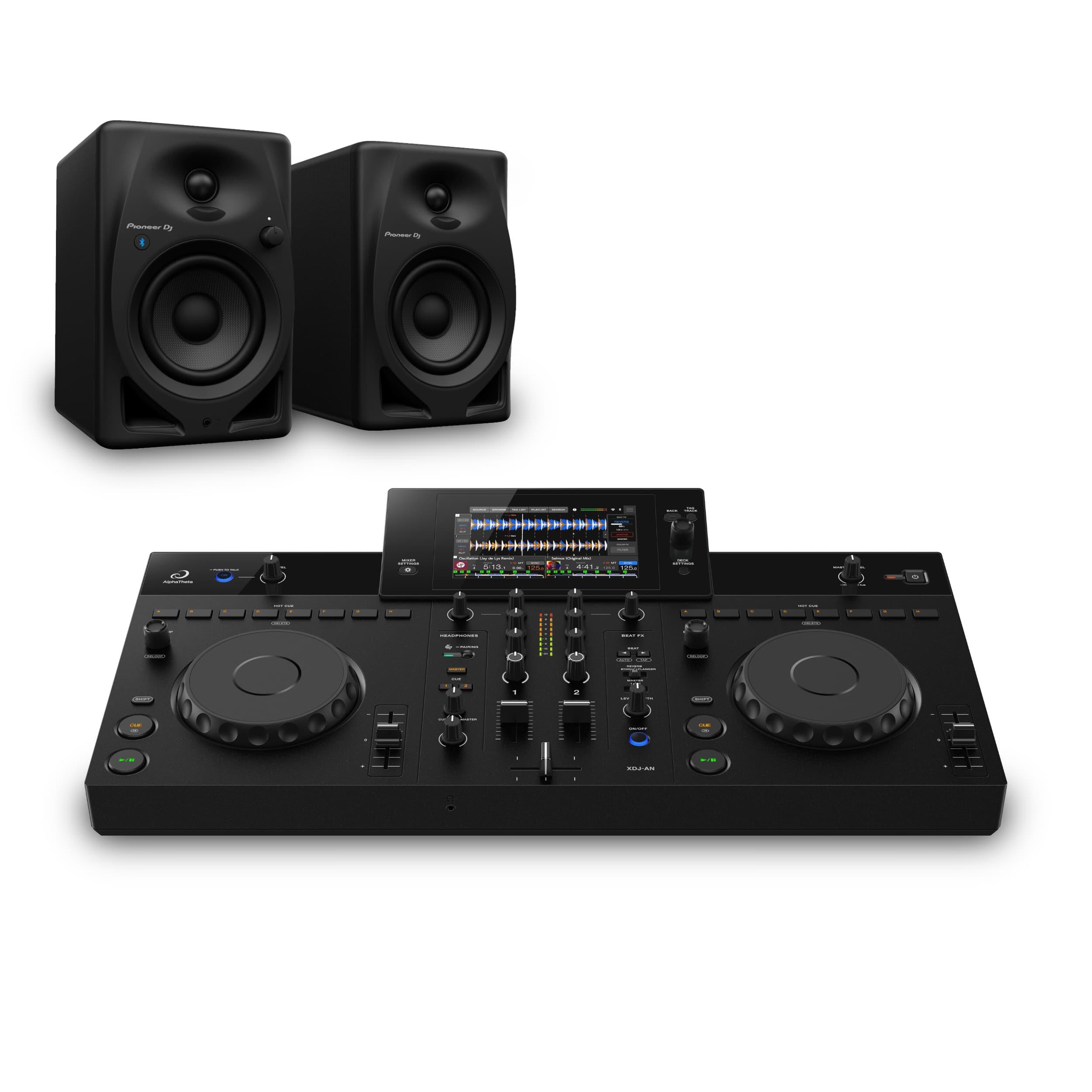 AlphaTheta XDJ-AN & DM-40D-BT Pack