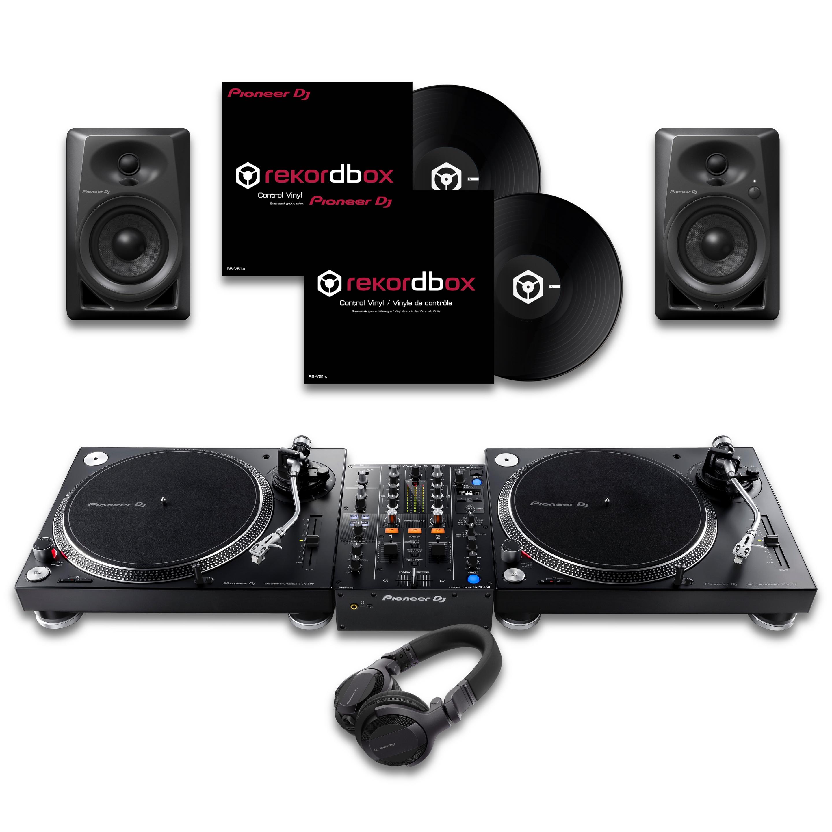 Pioneer DJ PLX-500 & DJM-450 Bundle