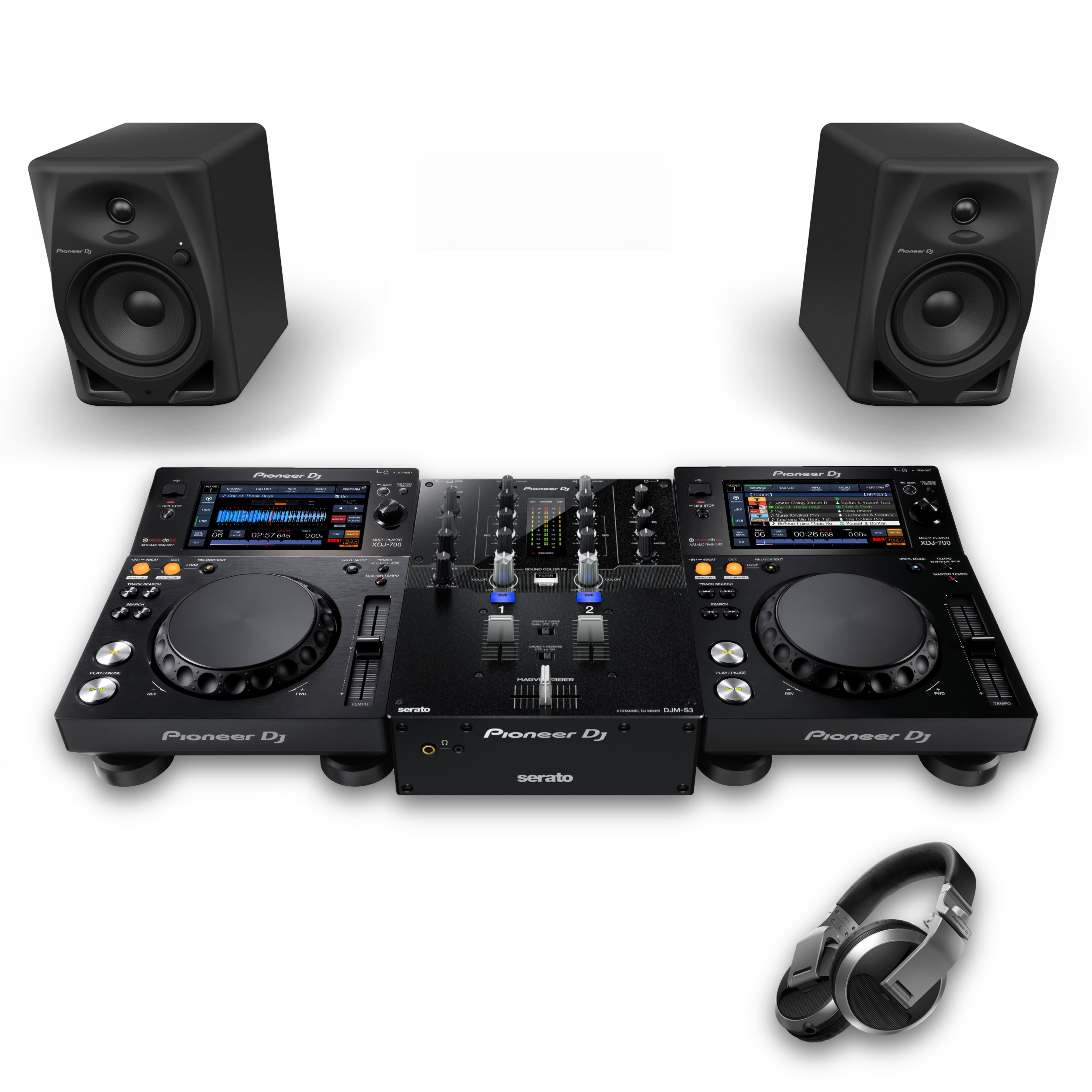 Pioneer DJ XDJ-700 & DJM-S3 Bundle