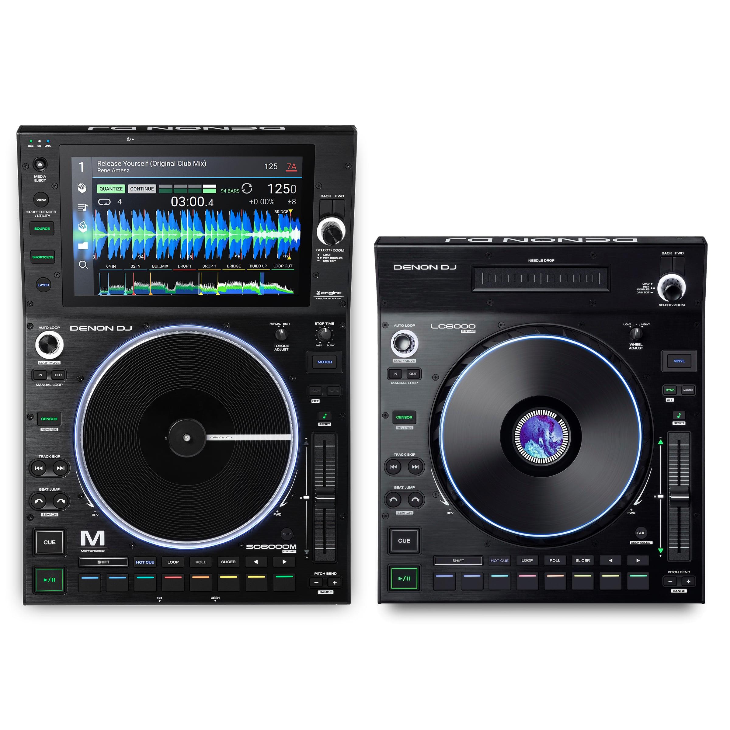 Denon DJ SC6000M & LC6000 PRIME Set