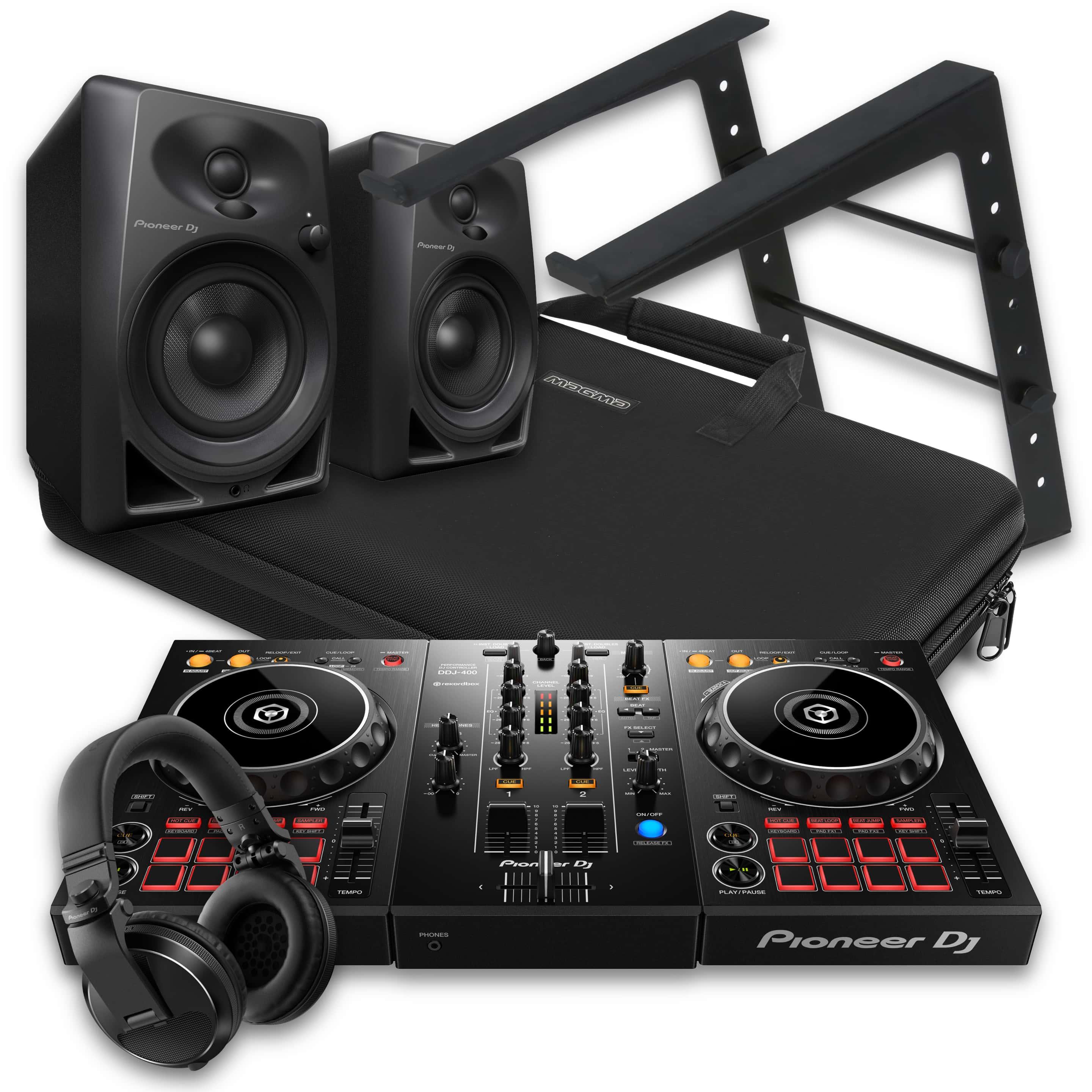 Pioneer DJ DDJ-400 X5K Complete Bundle