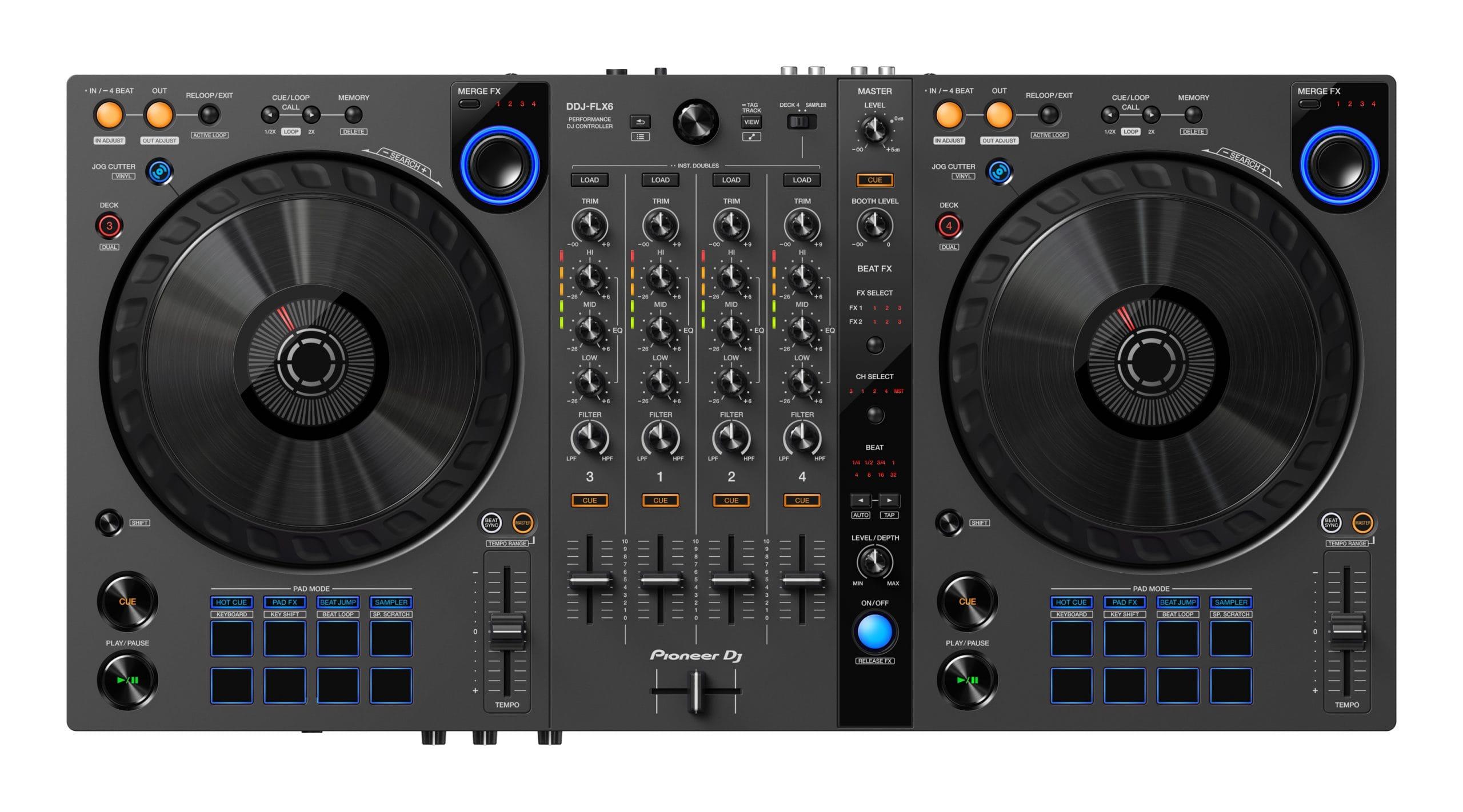 Pioneer DJ DDJ-FLX6-GT top