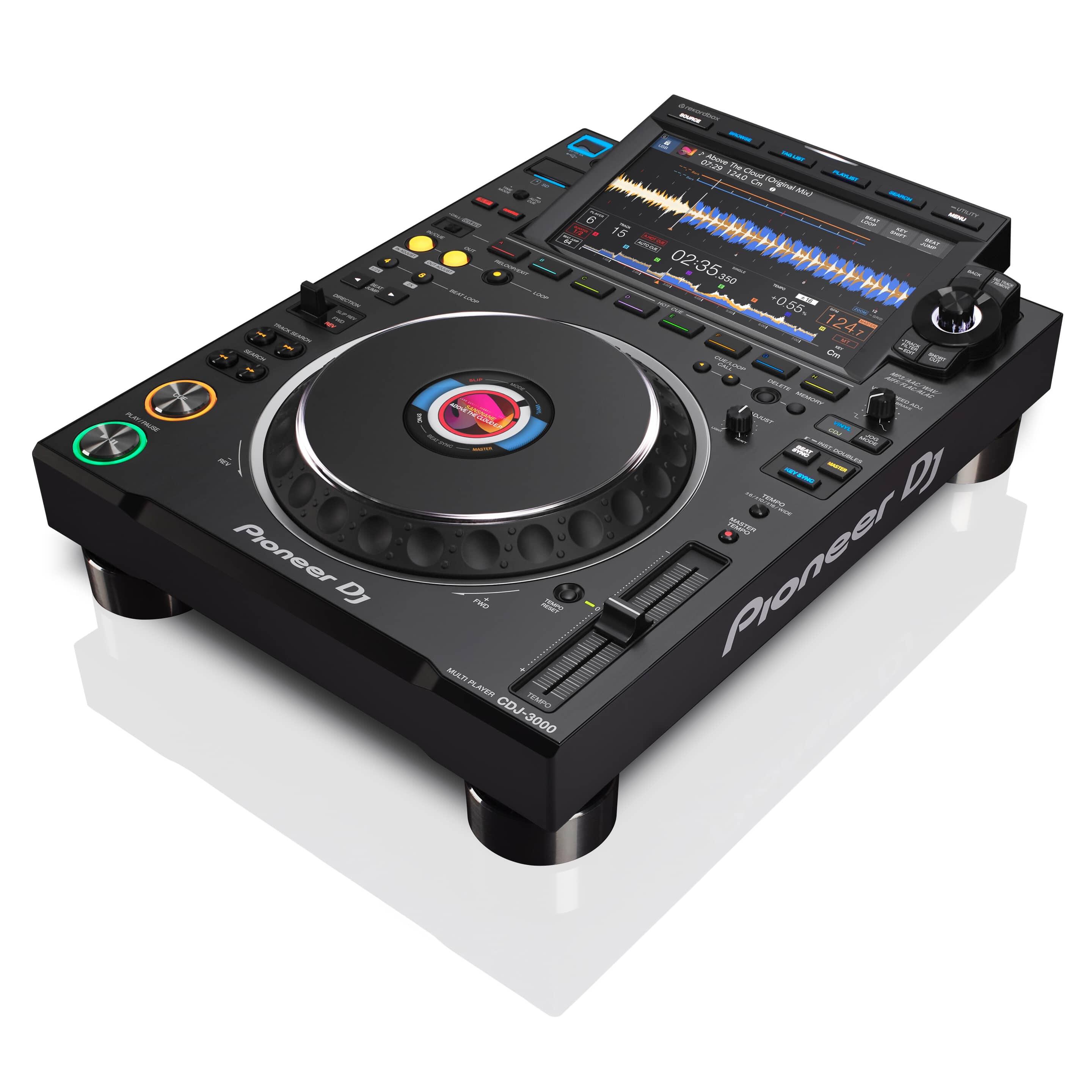 Pioneer DJ CDJ-3000 angle