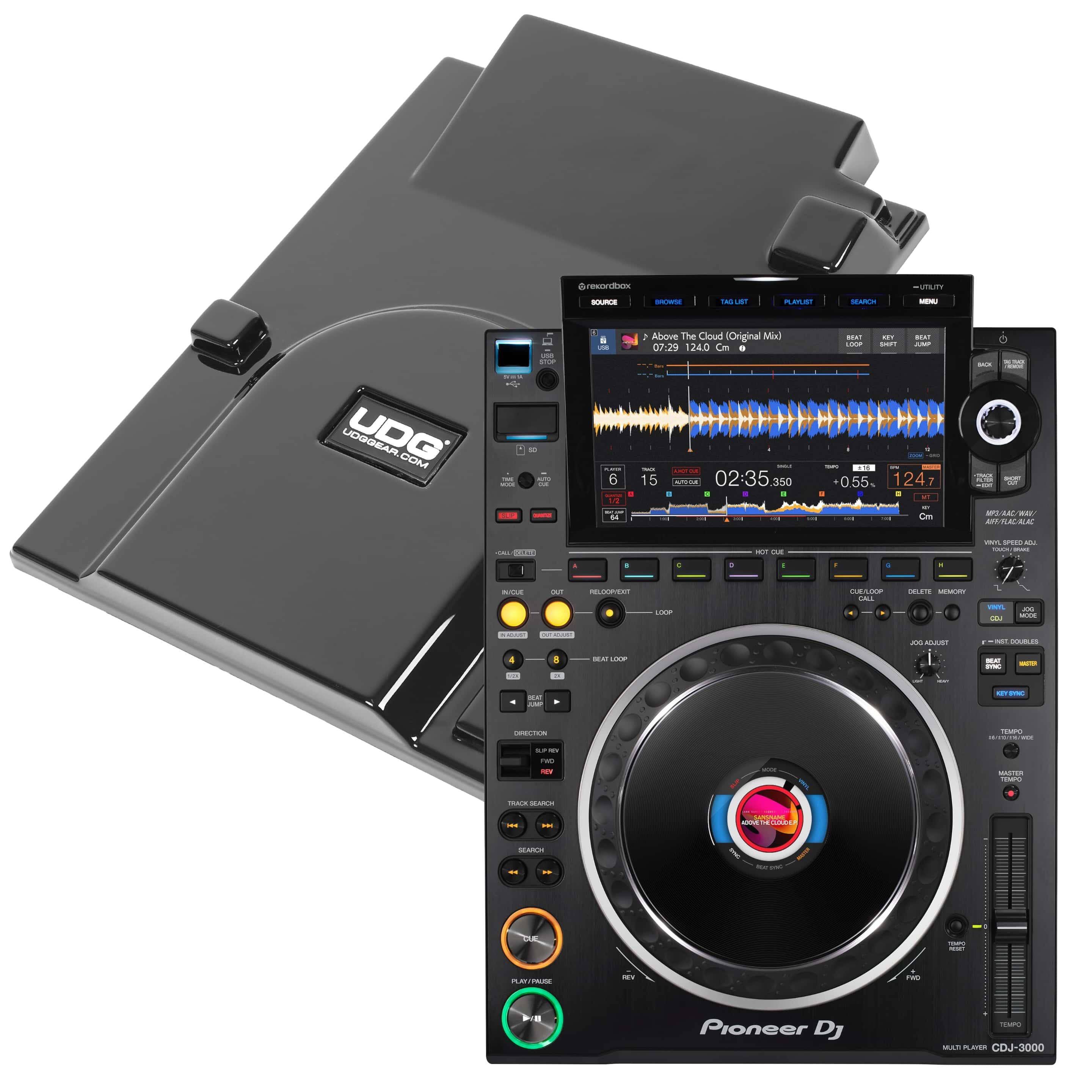 Pioneer DJ CDJ-3000 & UDG Cover Package