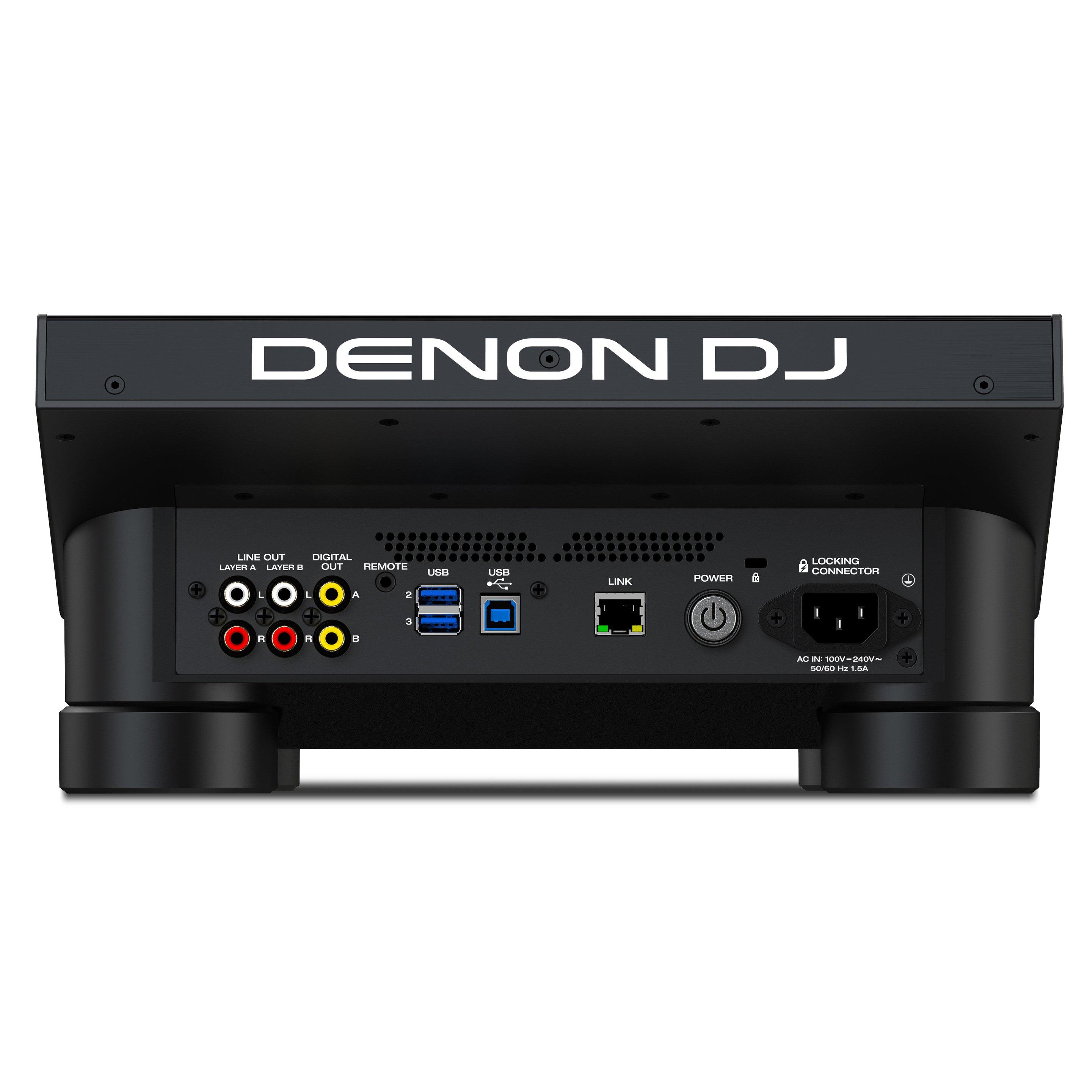 Denon DJ SC6000 Rear
