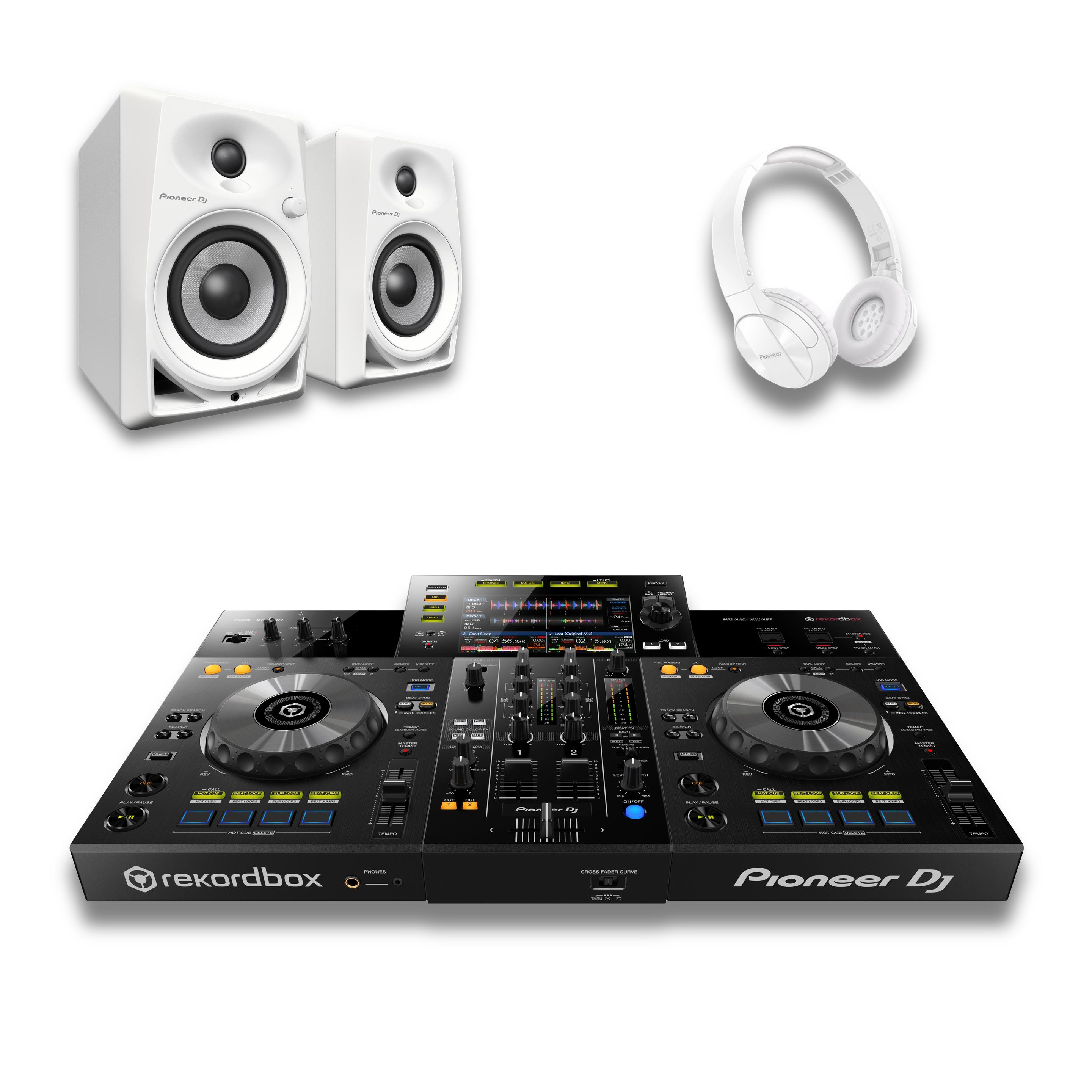 Pioneer DJ XDJ-RR & DM-40-W White Package