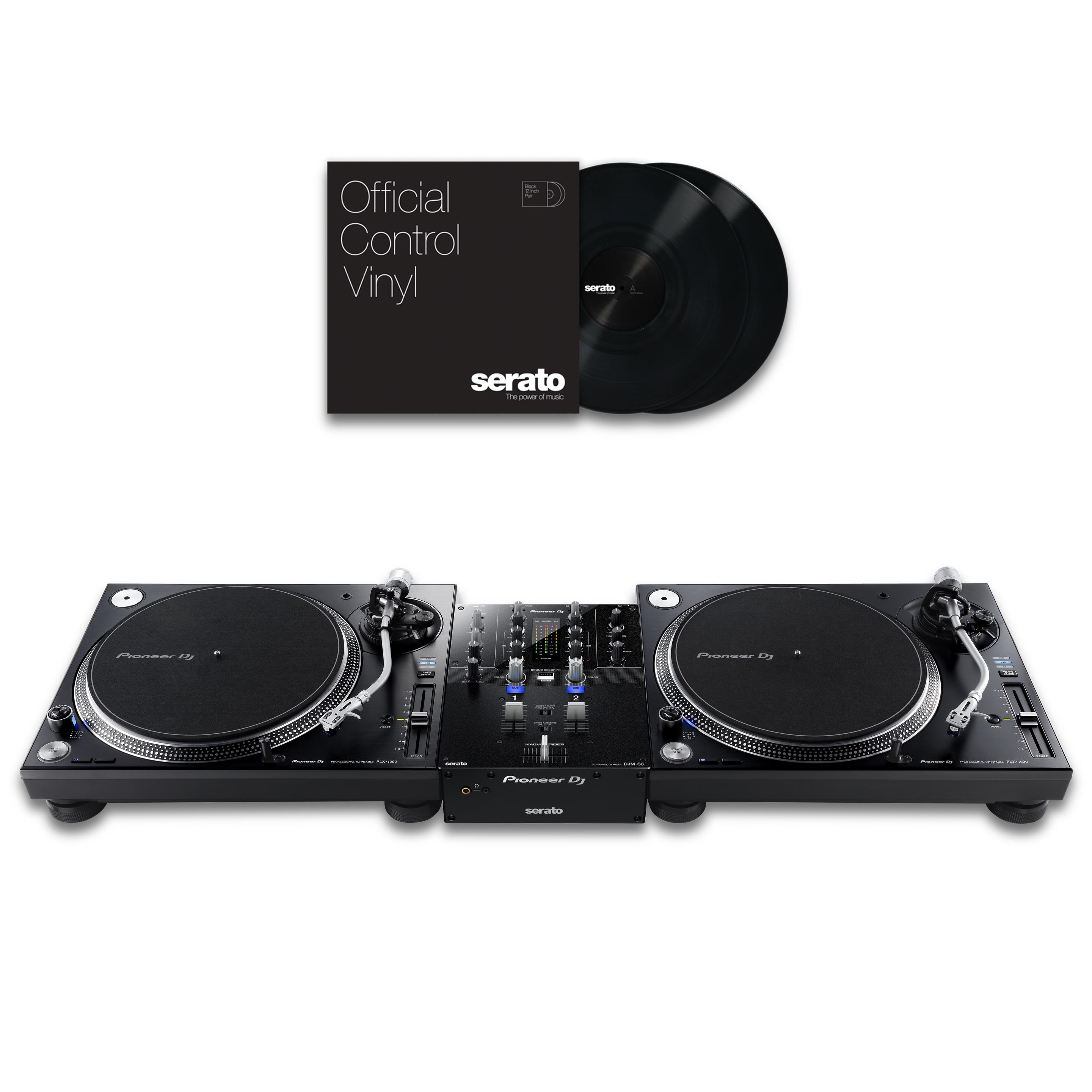 Pioneer DJ PLX-1000 & DJM-S3 Set