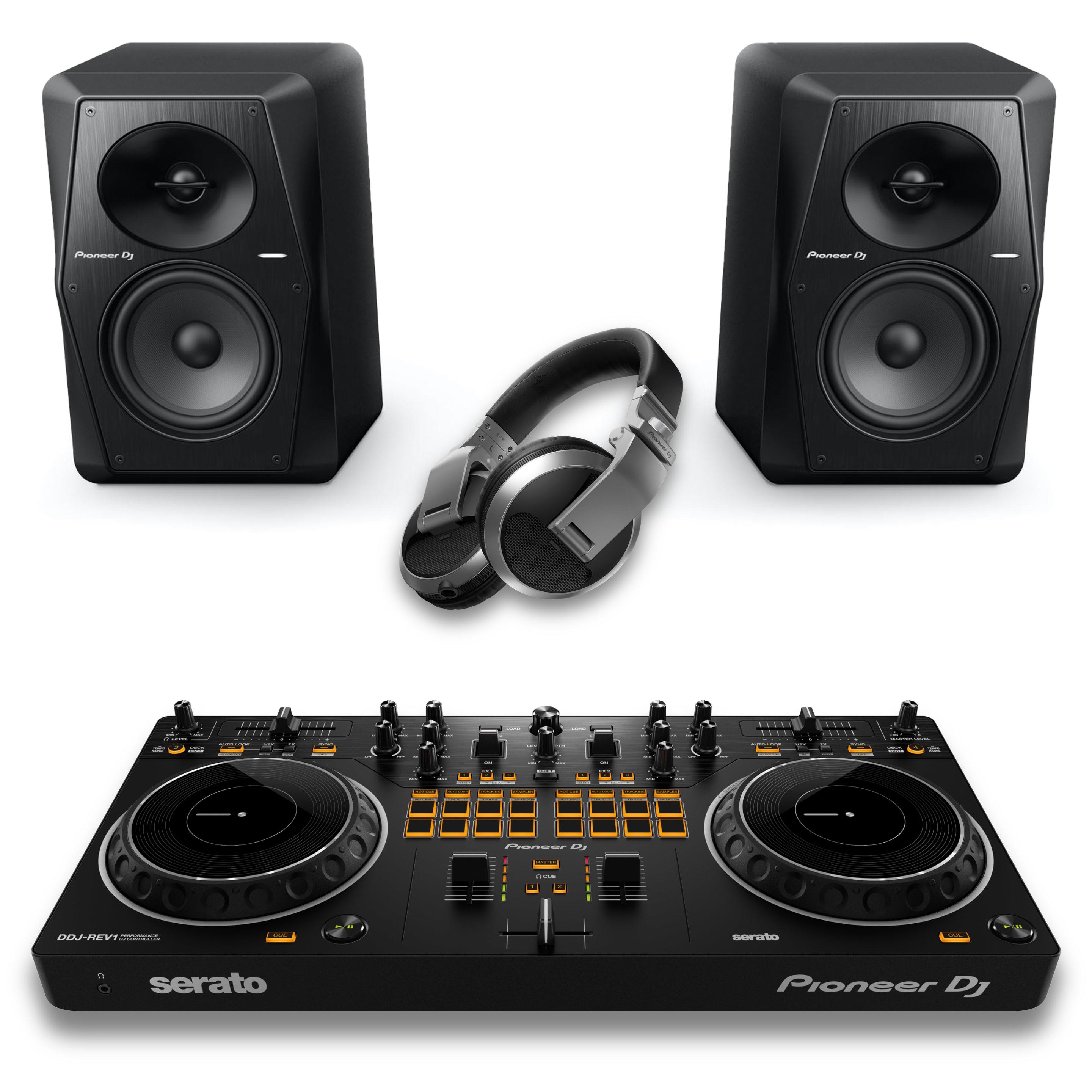 Pioneer DJ DDJ-REV1 & VM-50 Package