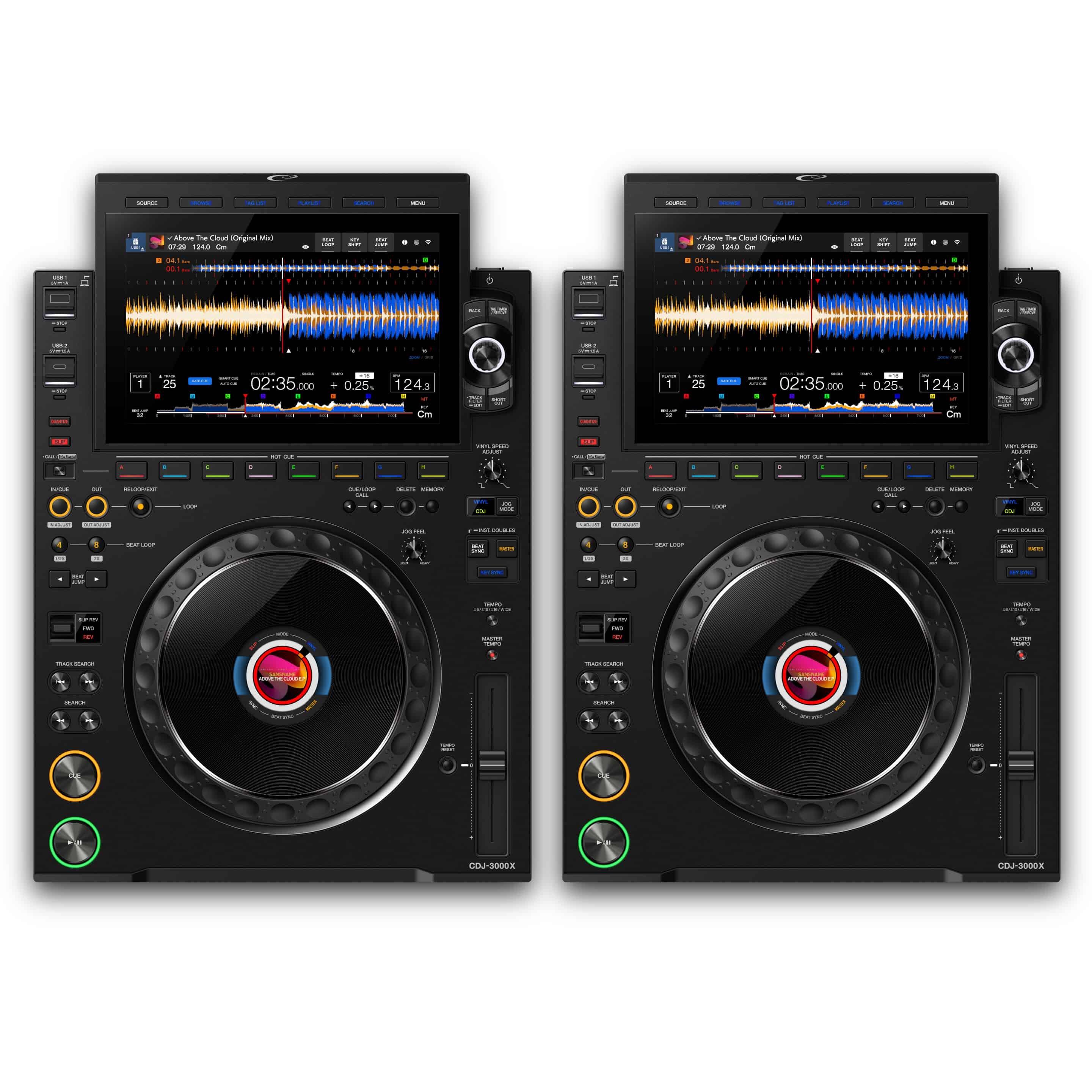 Pioneer DJ CDJ-3000 本体 Pioneer DJ CDJ-3000 Pair Professional DJ Multi-Players
