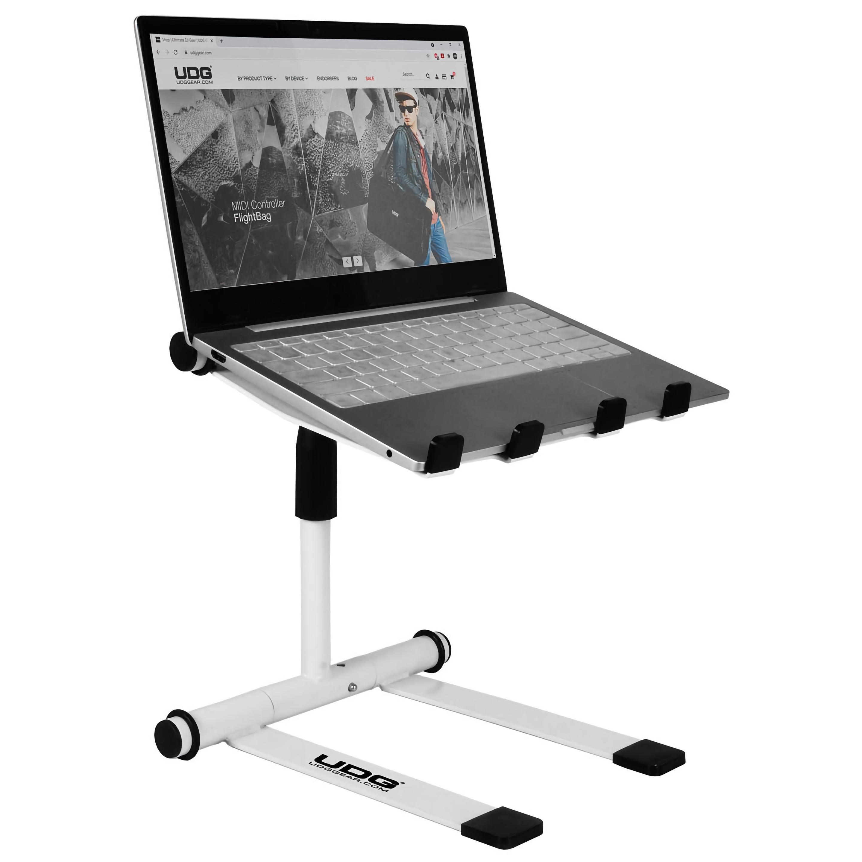 UDG Ultimate Height Adjustable Laptop Stand White 10