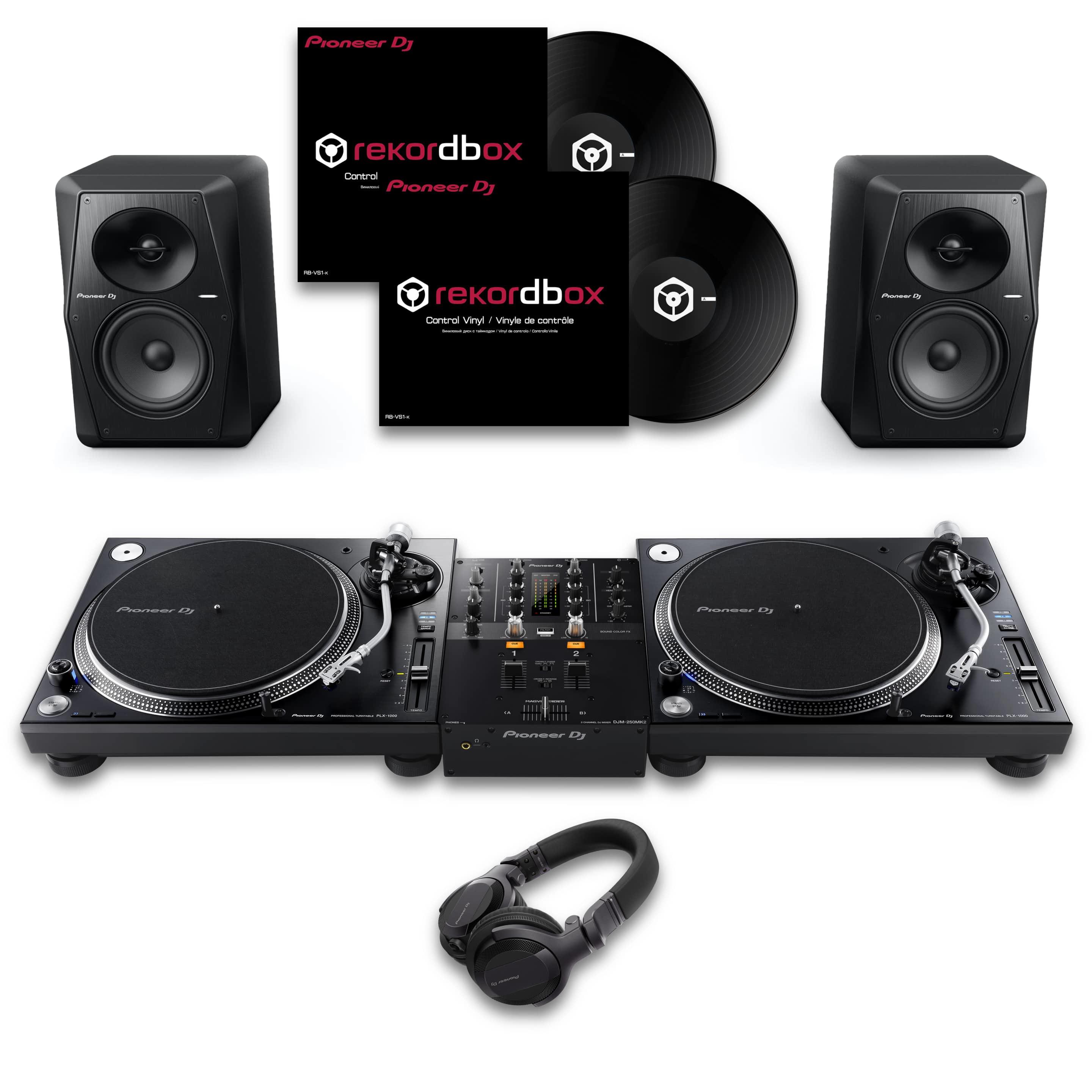 Pioneer DJ PLX-1000 & DJM-250MK2 VM Bundle