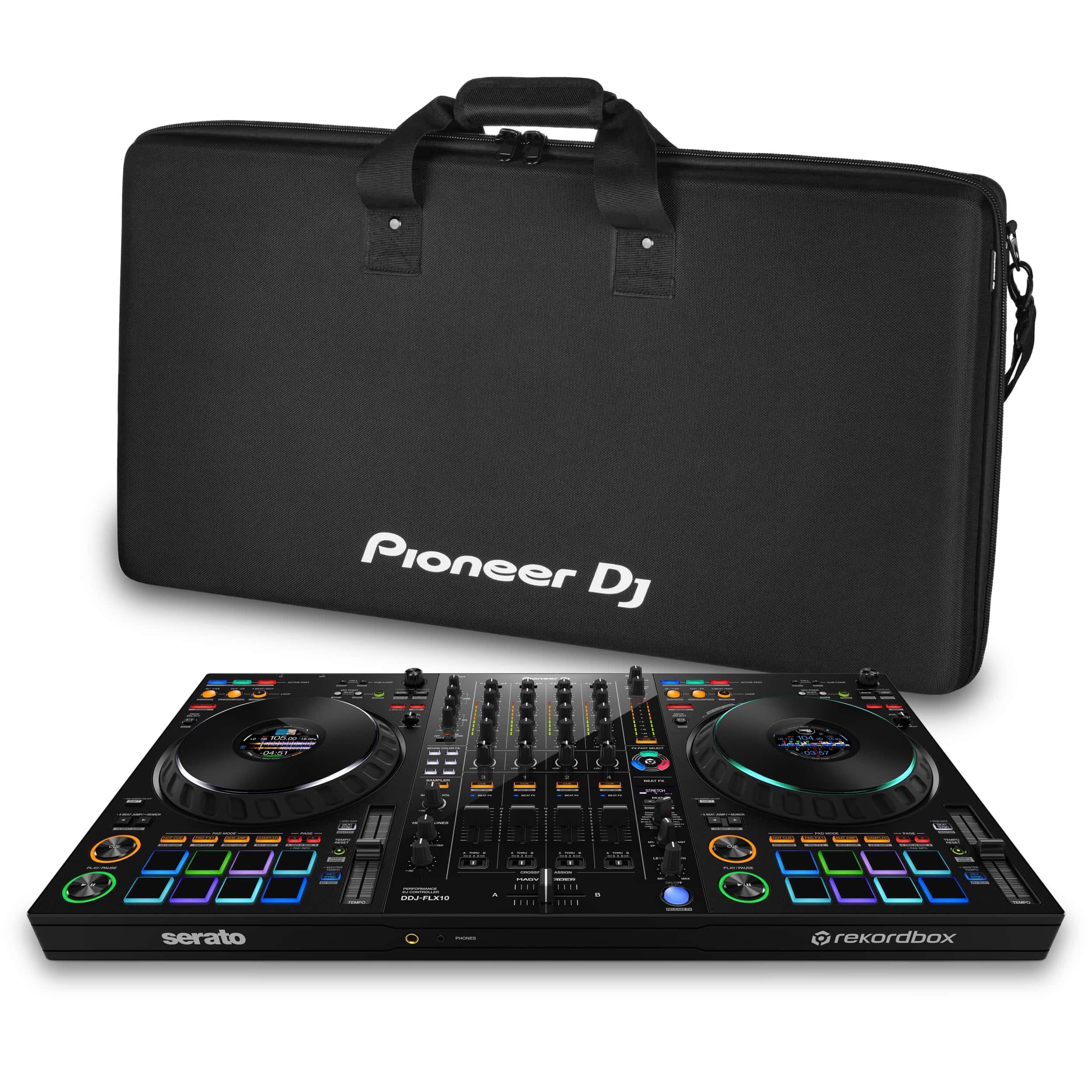 Pioneer DJ DDJ-FLX10 & DJC-FLX10 Package