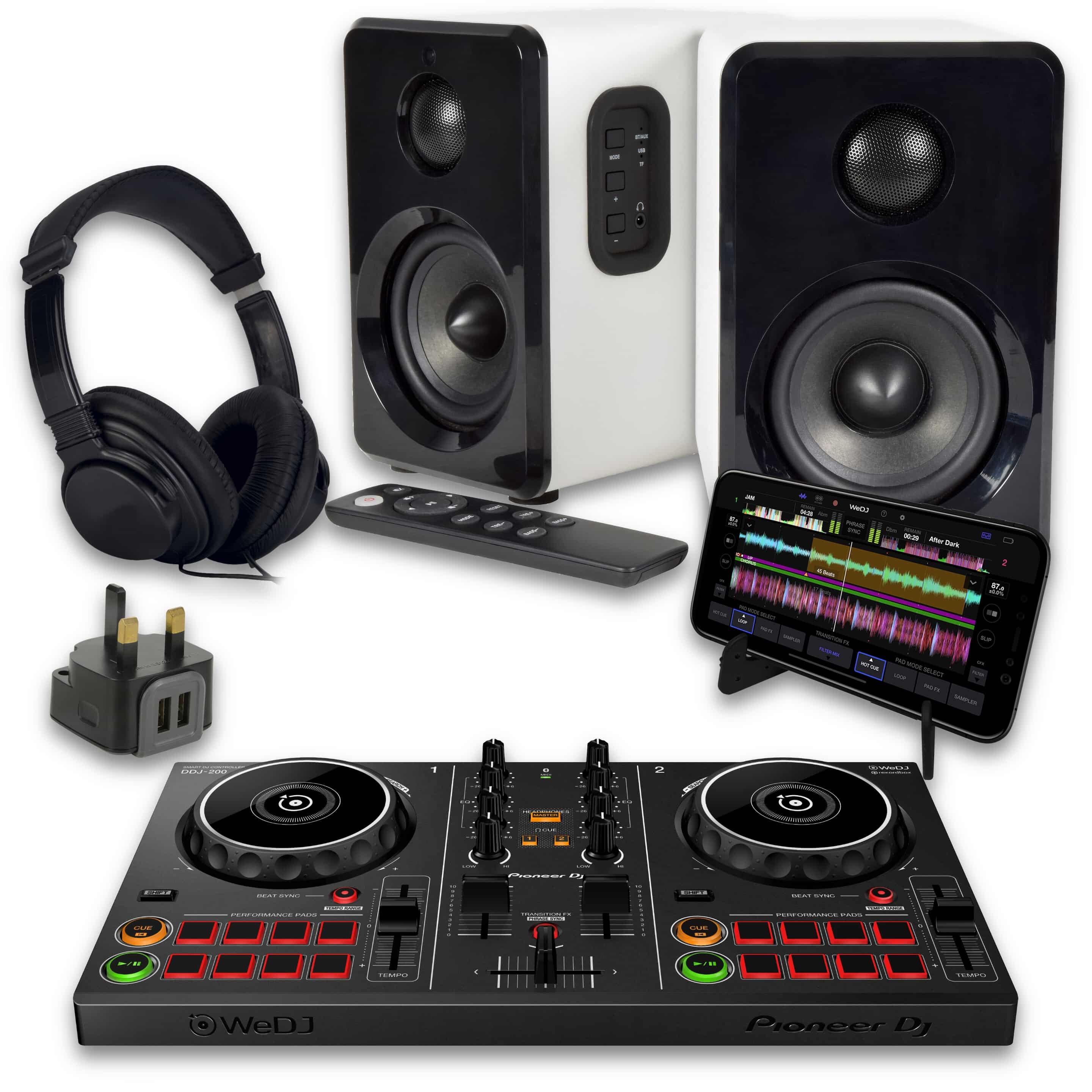 Pioneer DJ DDJ-200 AV:Link DJ Bundle