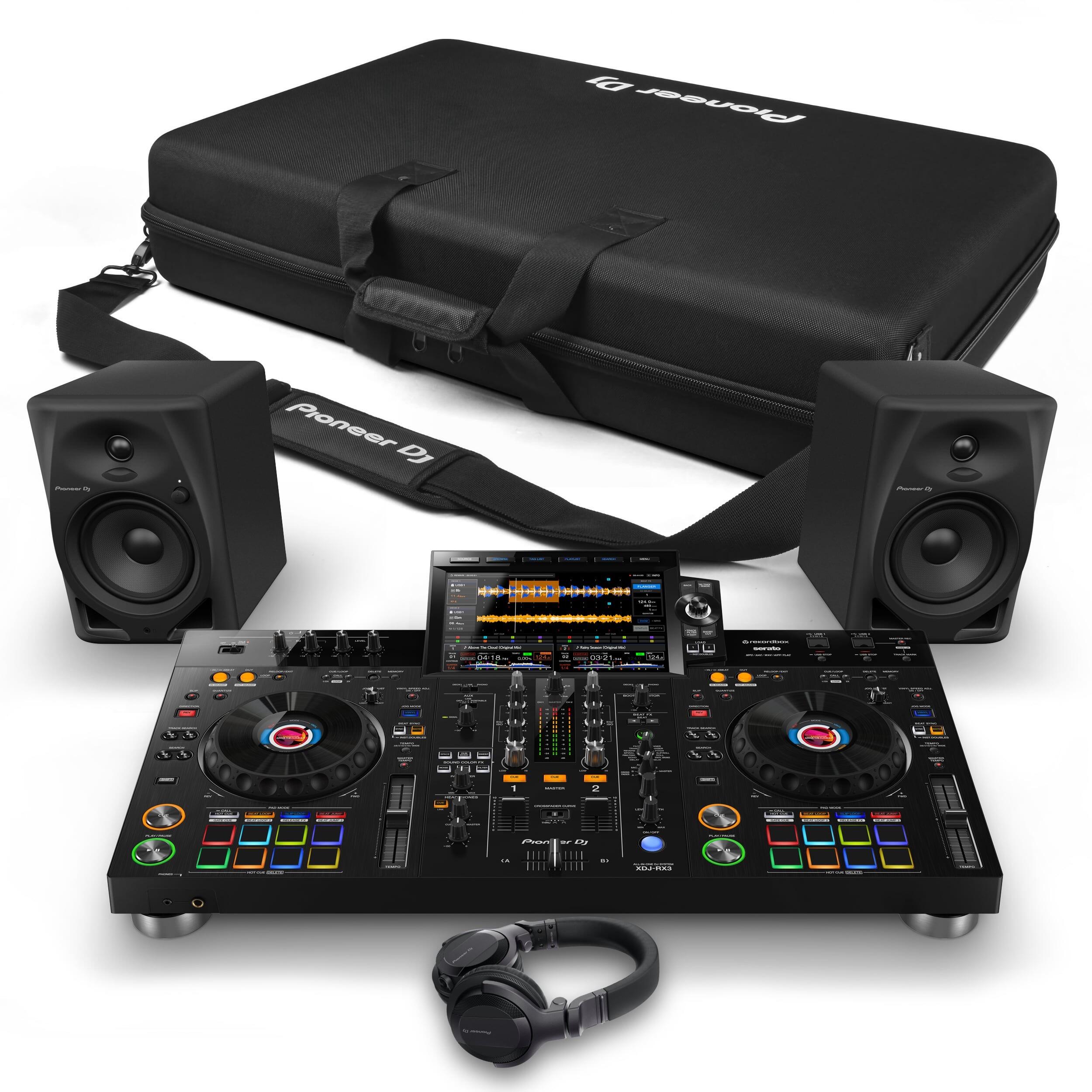 Pioneer DJ XDJ-RX3 & DM-50D DJ Bundle