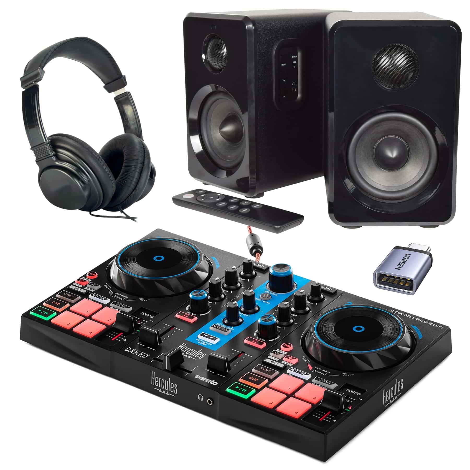 Hercules DJControl Inpulse 200 MK2 Bluetooth Package