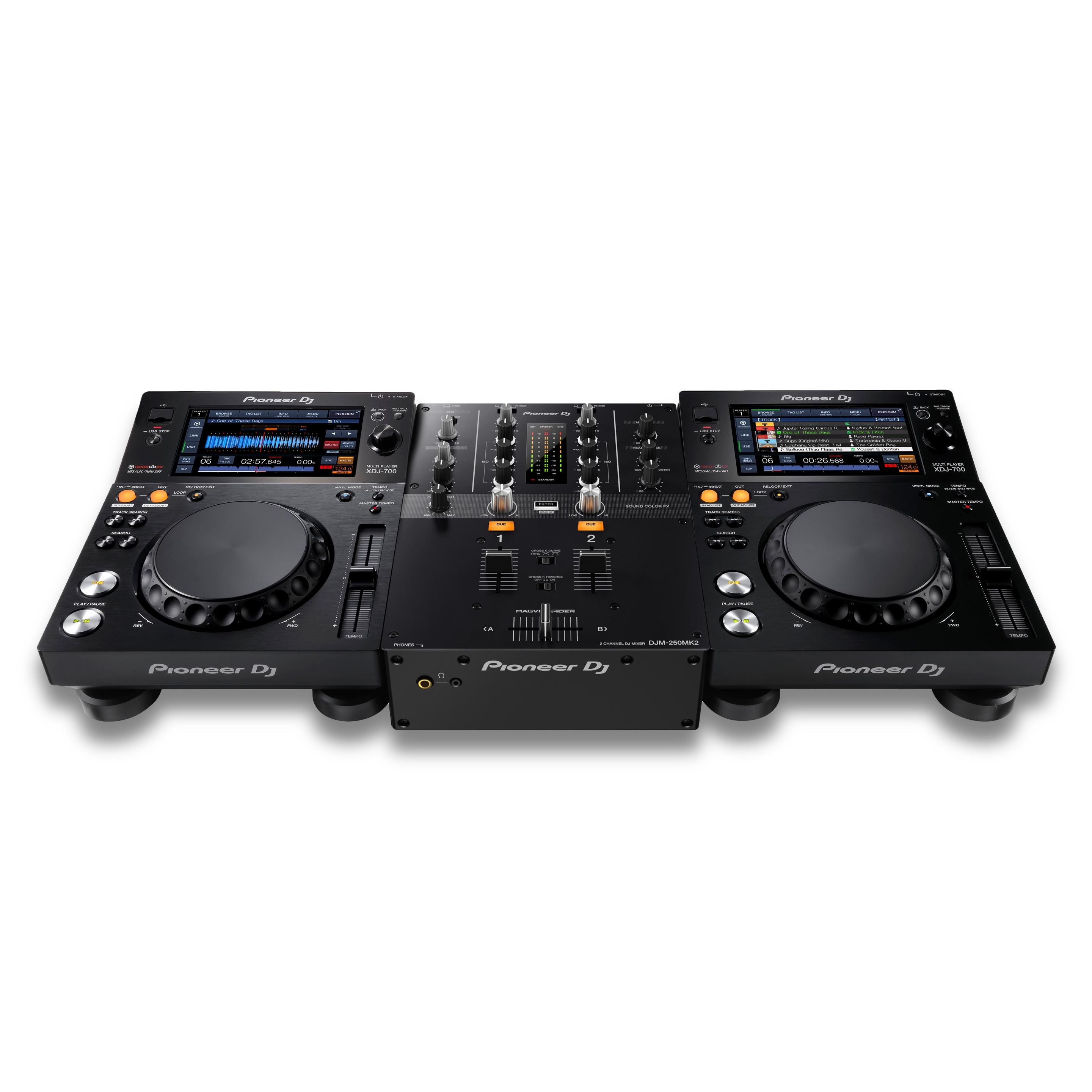 Pioneer DJ XDJ-700 & DJM-750MK2 Set