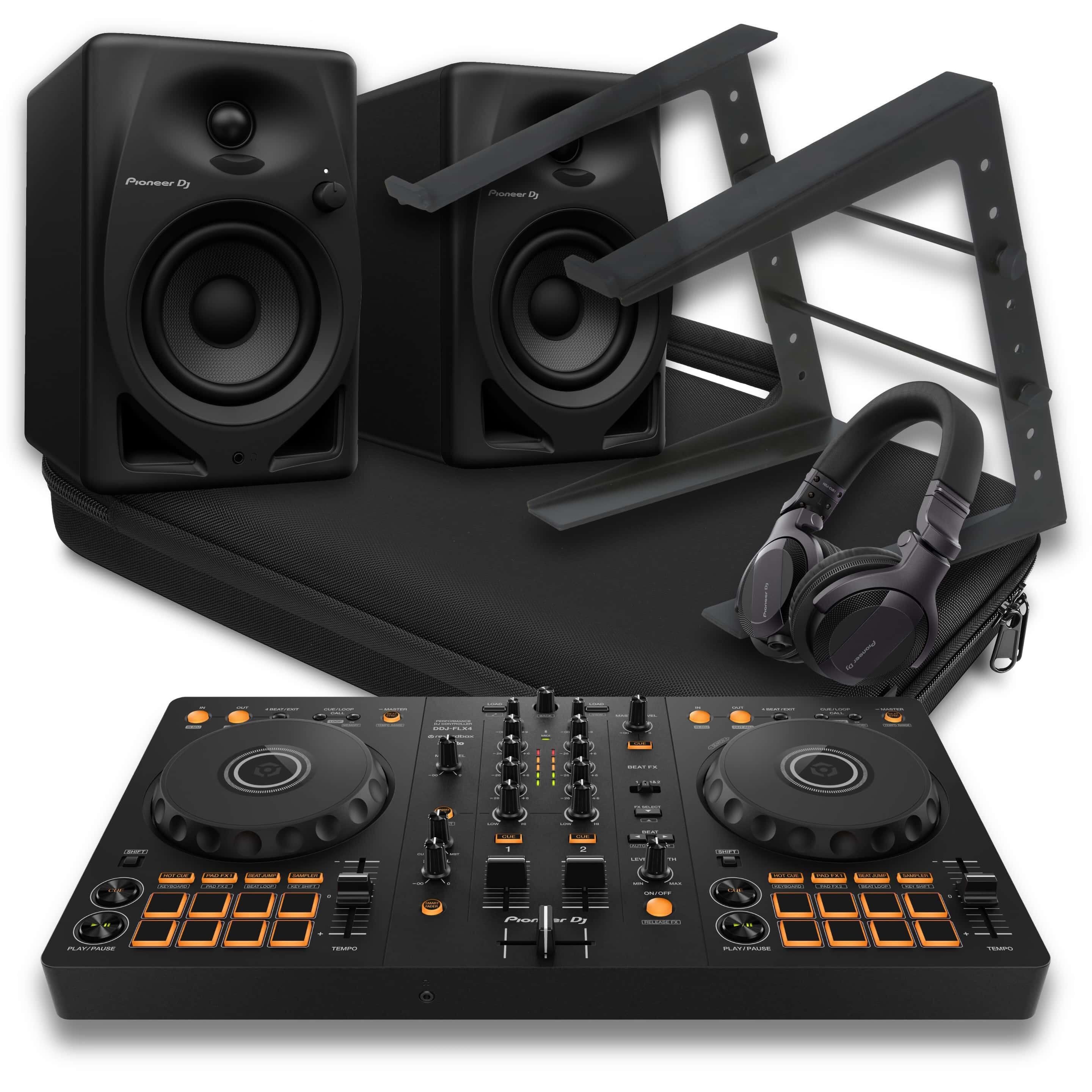 Pioneer DJ DDJ-FLX4 Complete DJ Bundle