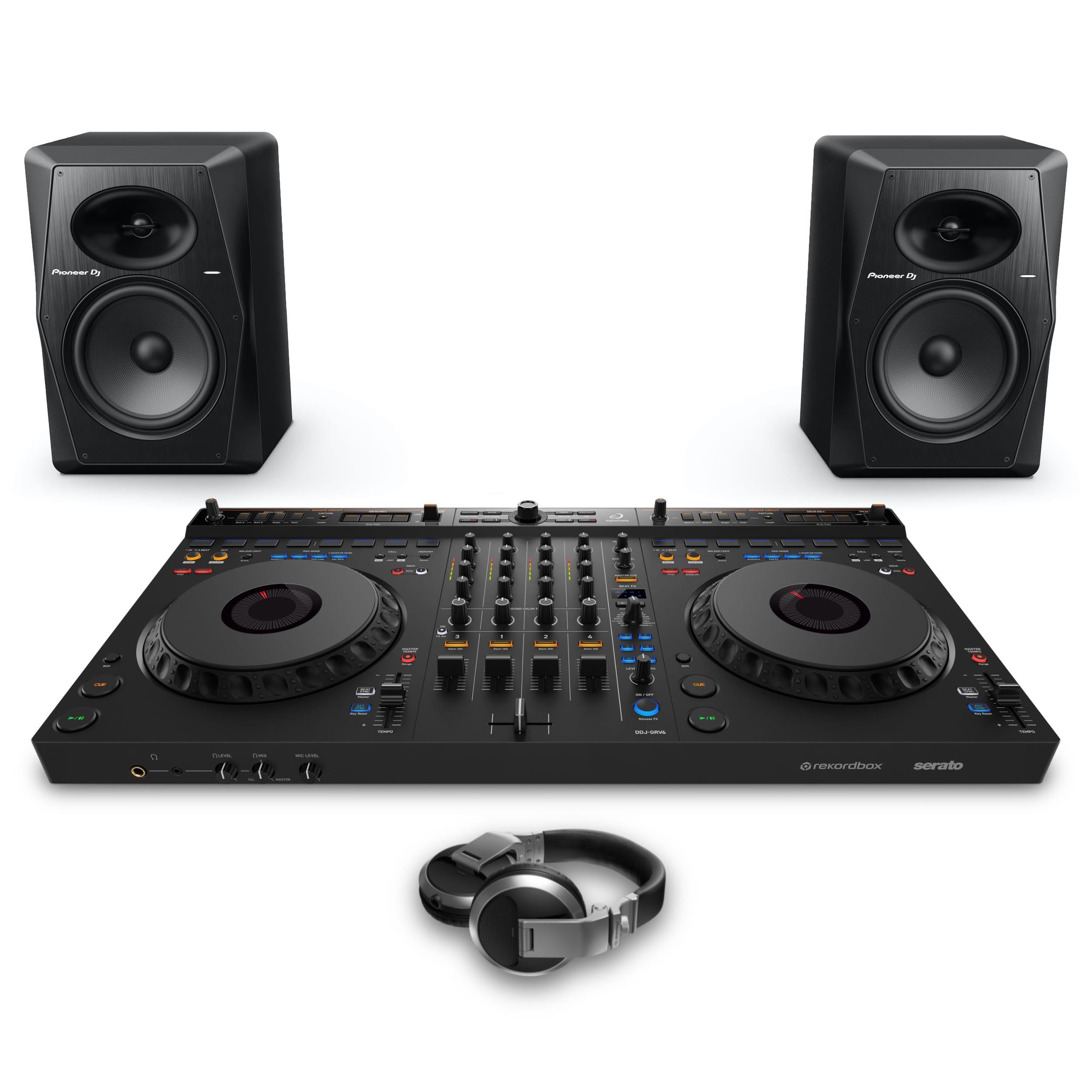 AlphaTheta DDJ-GRV6 & VM-80 Package
