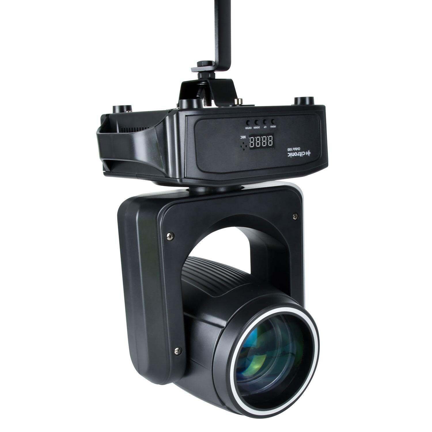 Citronic Orbis 100: 100w Led Beam Moving Head hanging