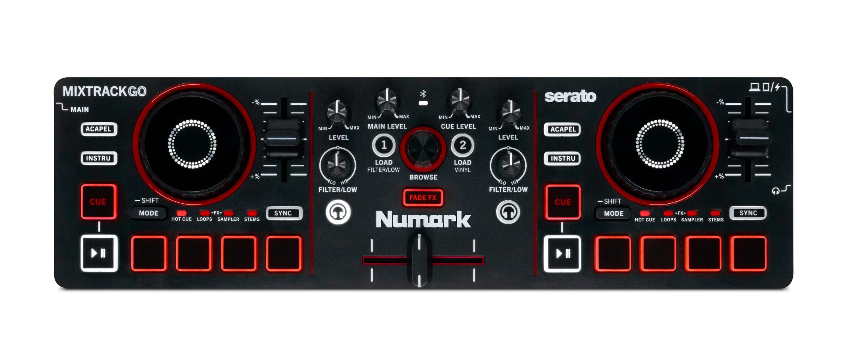 Numark Mixtrack Platinum FX Bluetooth Bedroom DJ Package