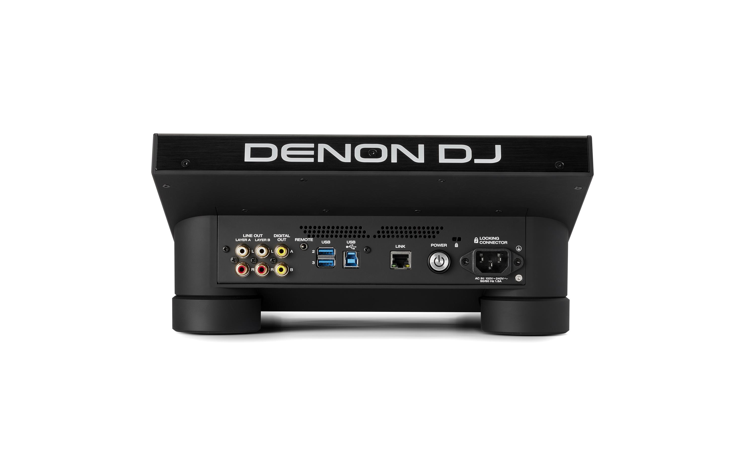 Denon DJ SC6000M Rear