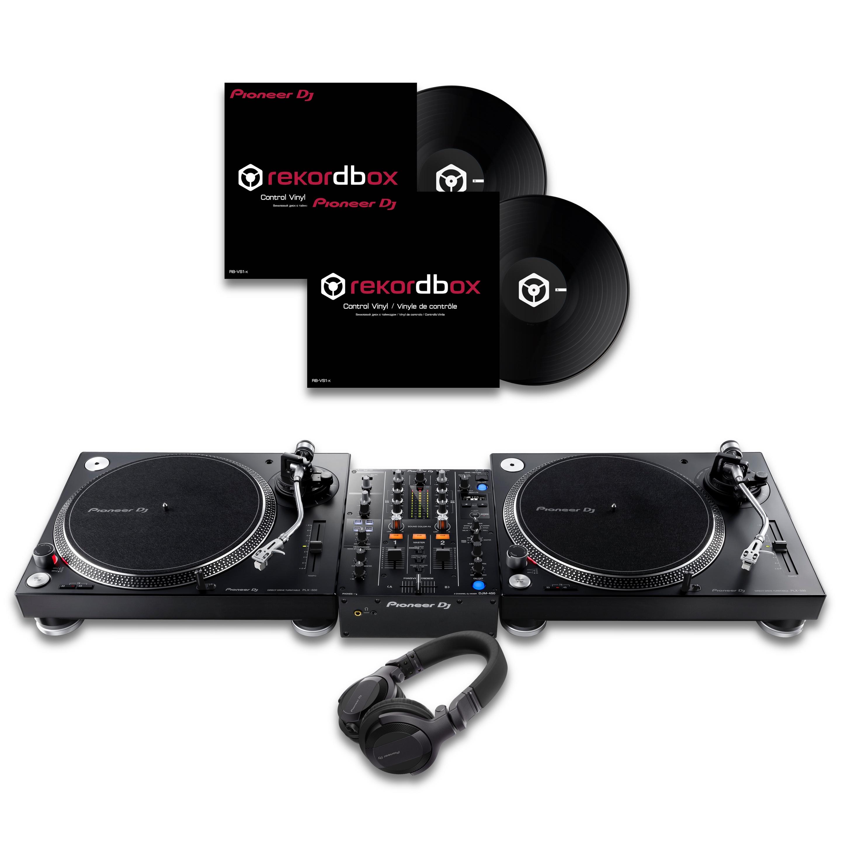 Pioneer DJ PLX-500 & DJM-450 Set