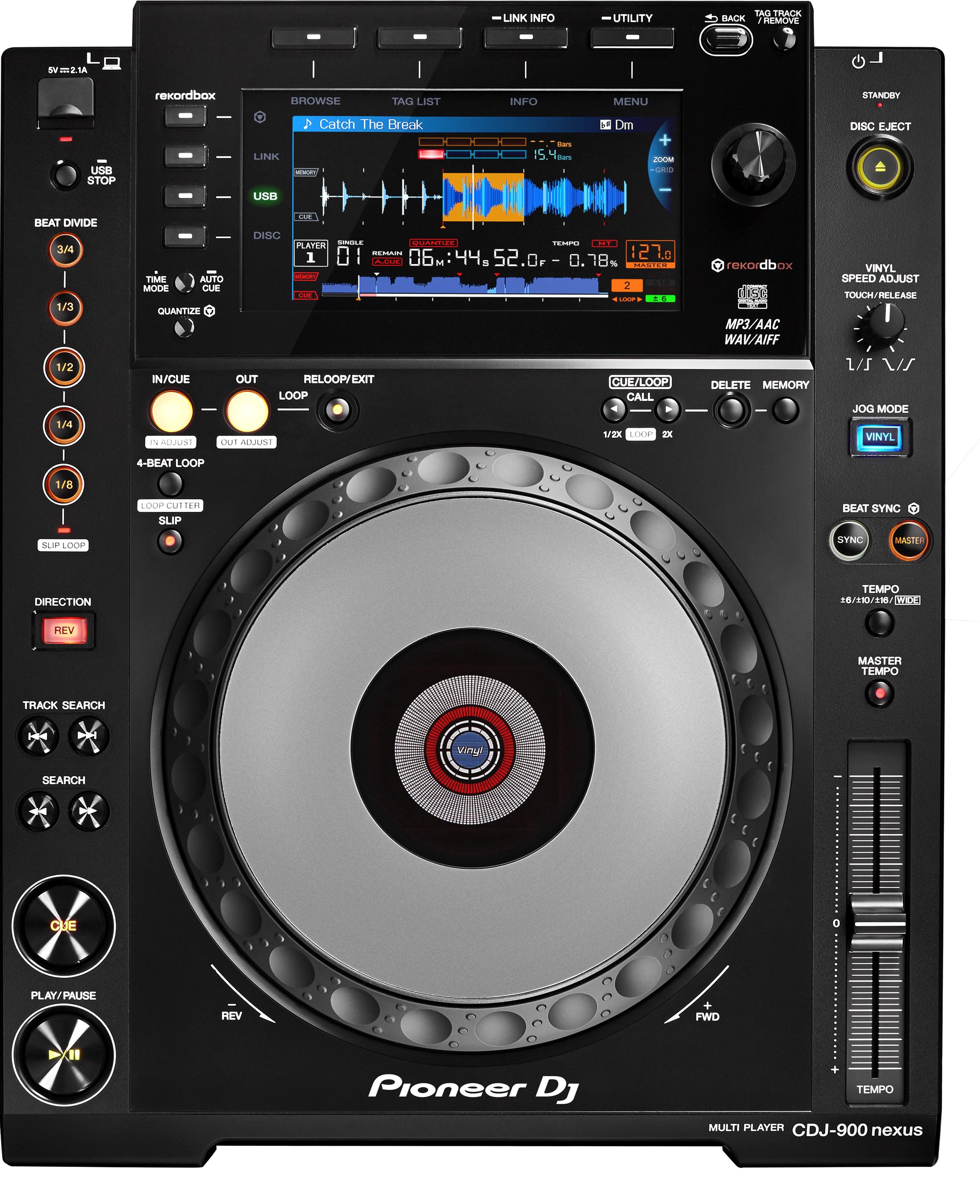 Pioneer DJ CDJ-900NXS Top