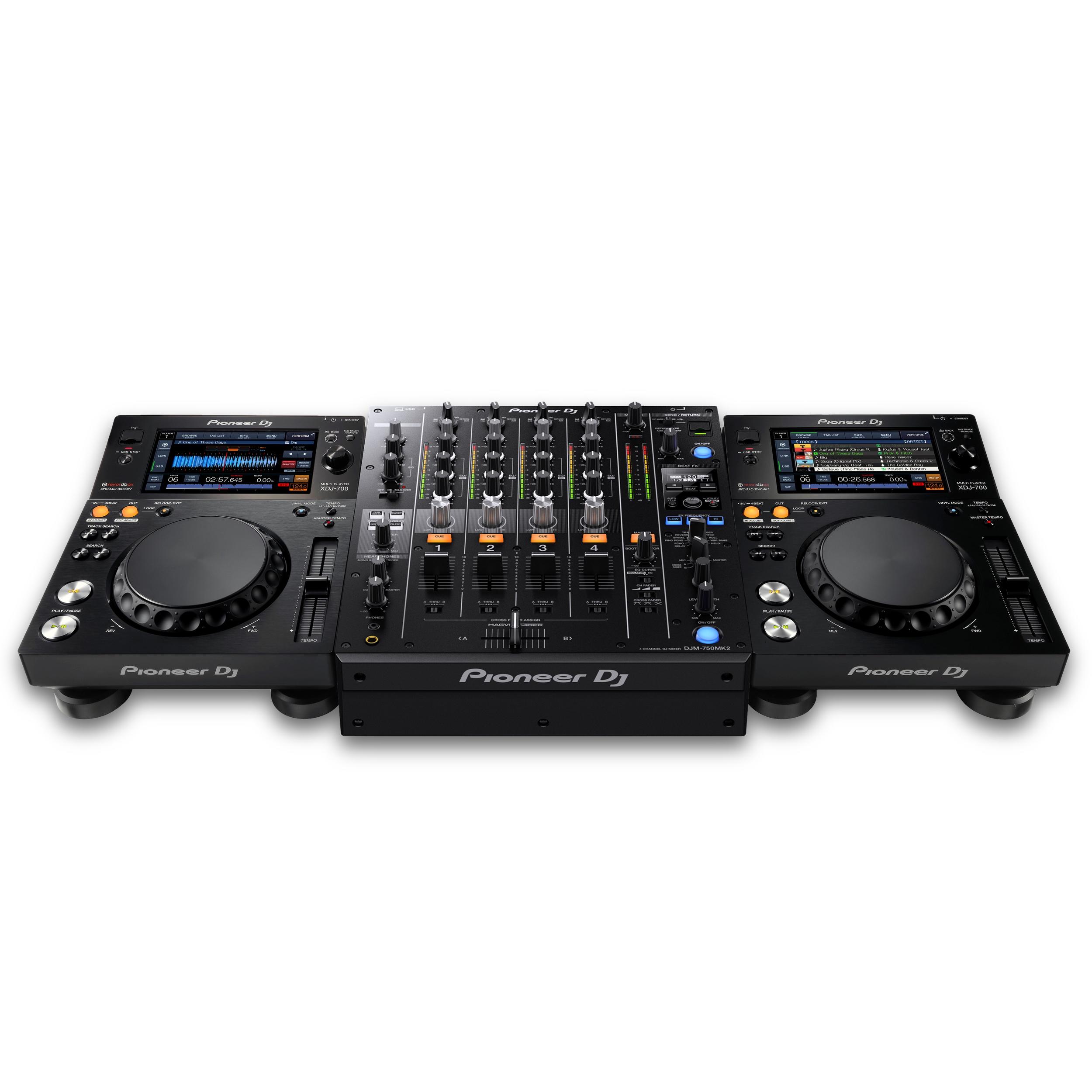 Pioneer DJ XDJ-700 & DJM-750MK2 Set