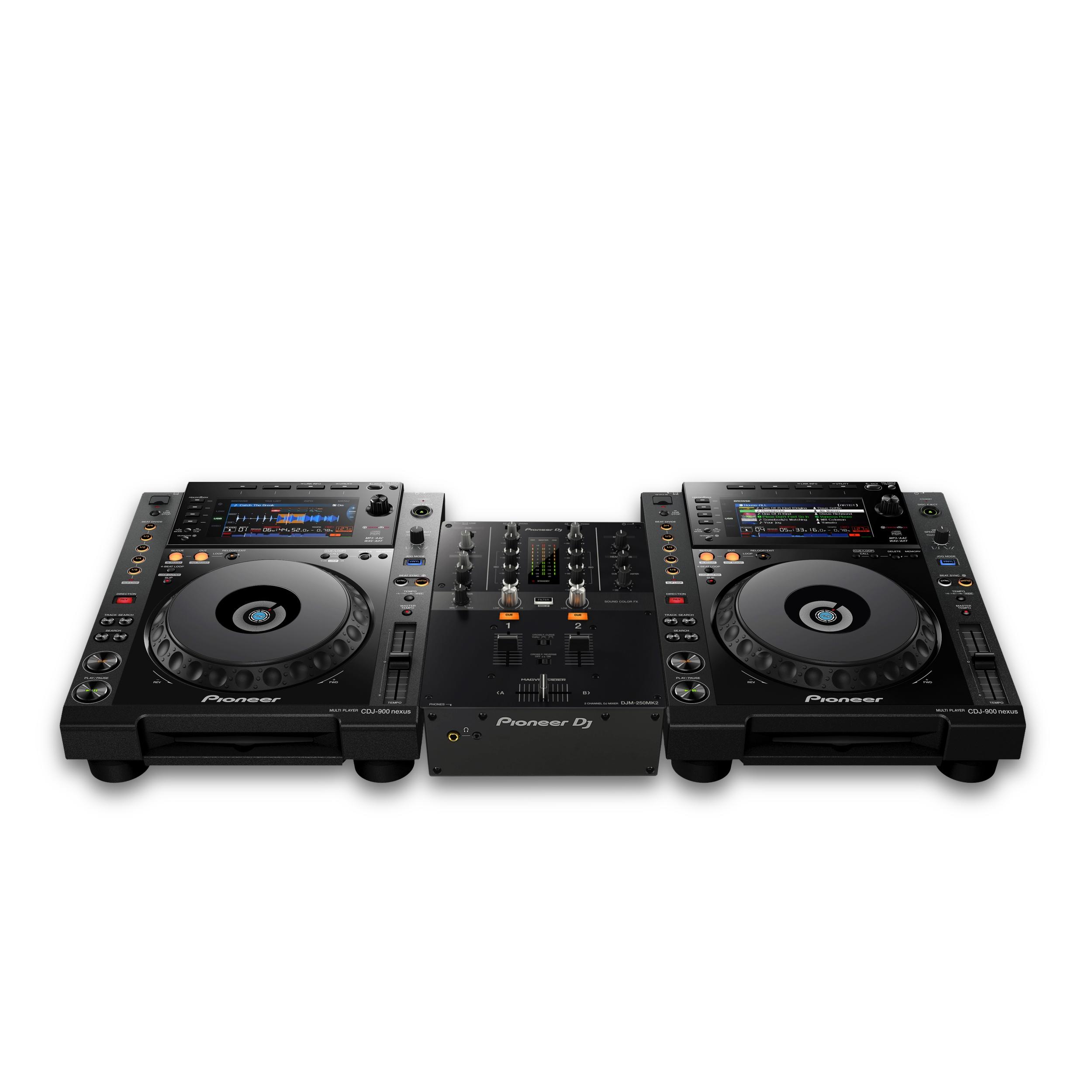 Pioneer DJ CDJ-900NXS & DJM-250MK2 Set