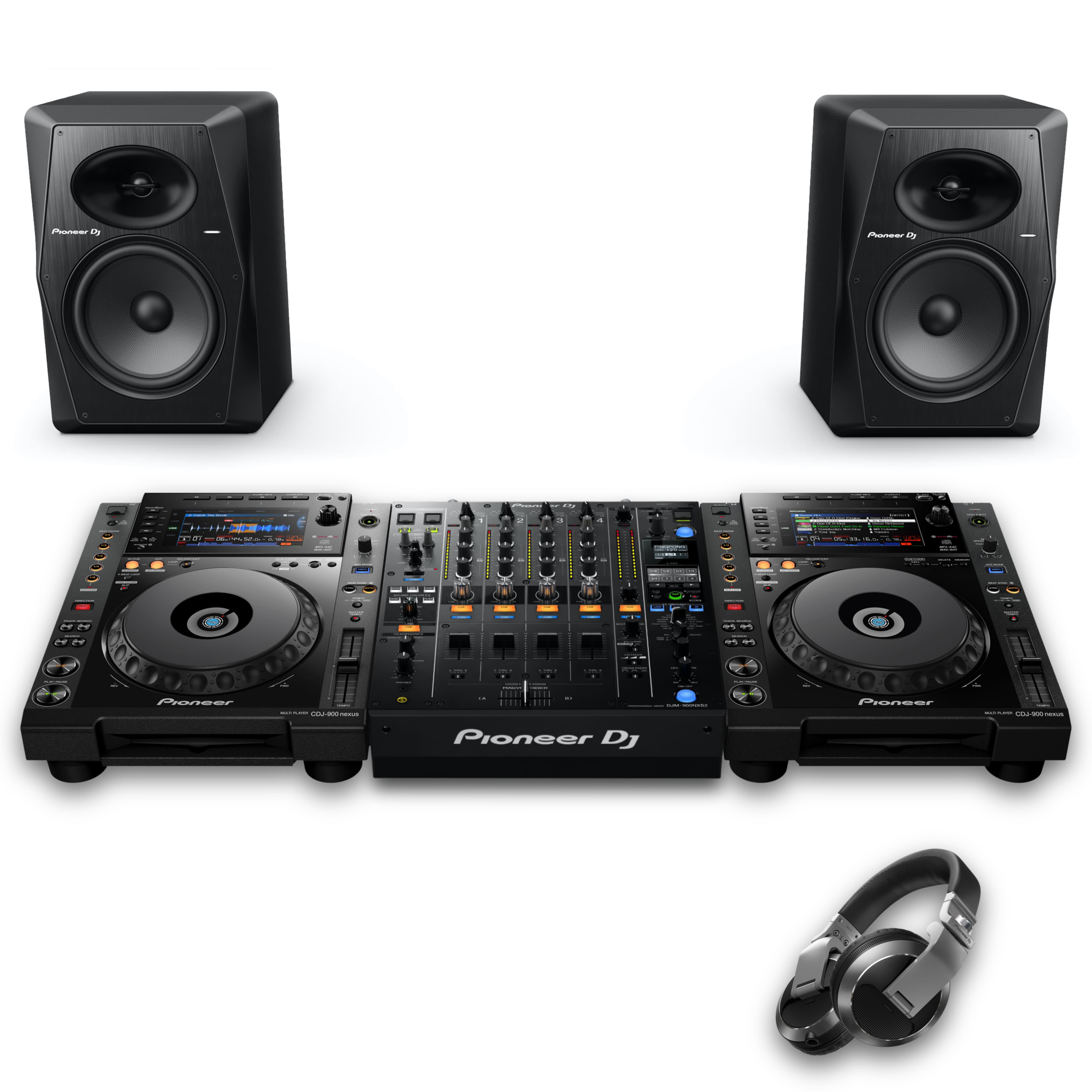 Pioneer DJ CDJ-900NXS & DJM-900NXS2 Pro Bundle