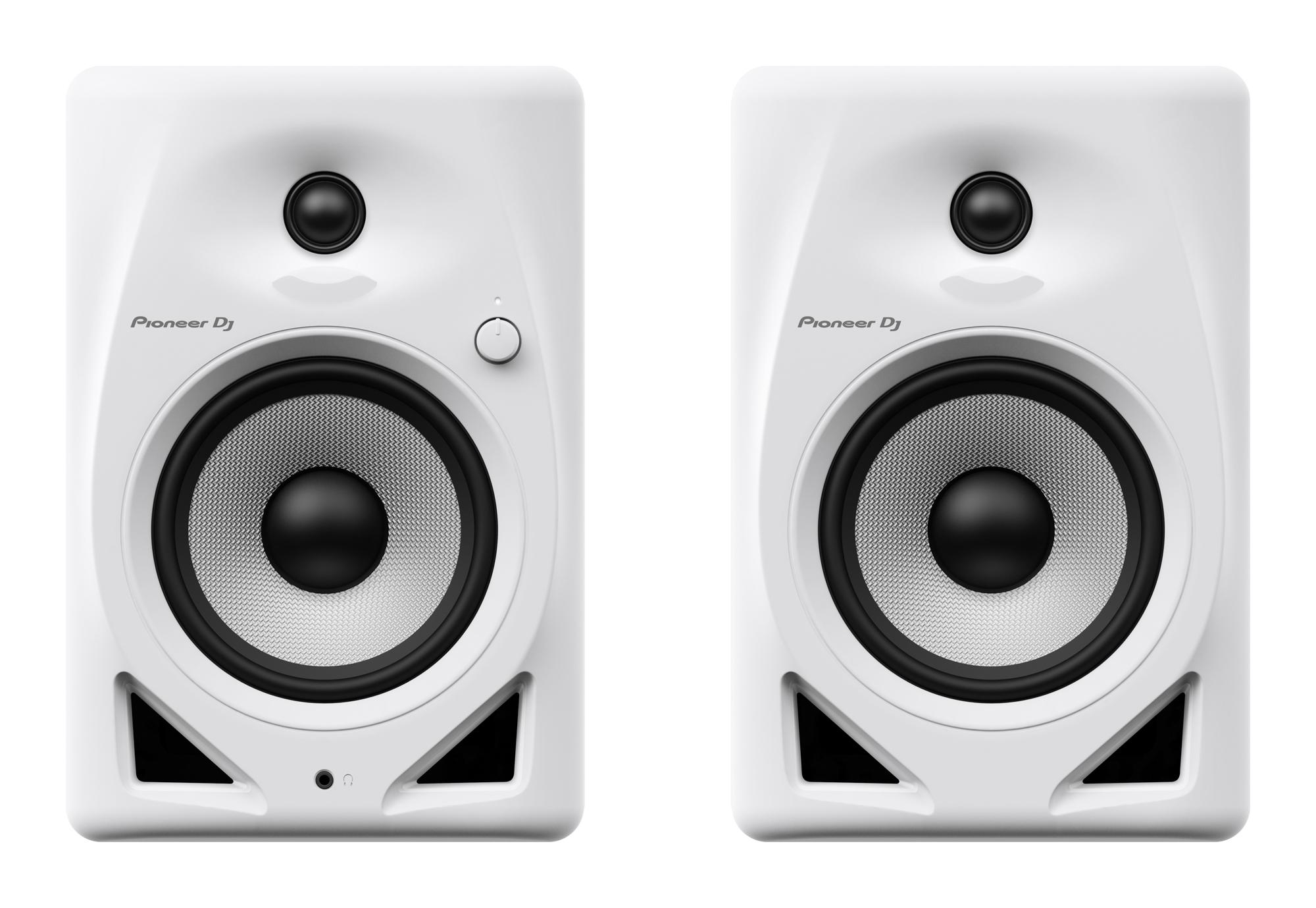 Pioneer DJ DM-50D-W Speaker pair front