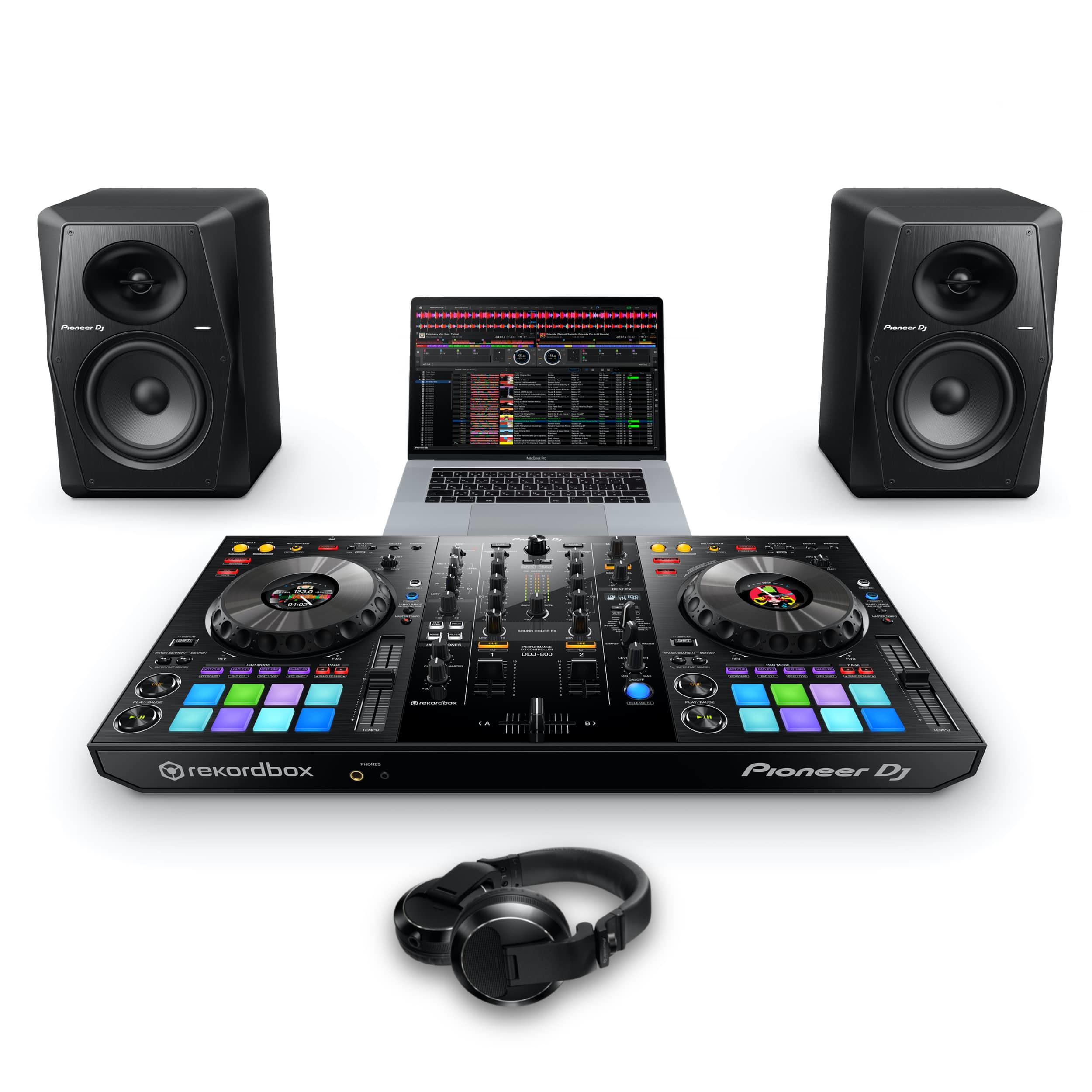 Pioneer DJ DDJ-800 & VM-70 Package