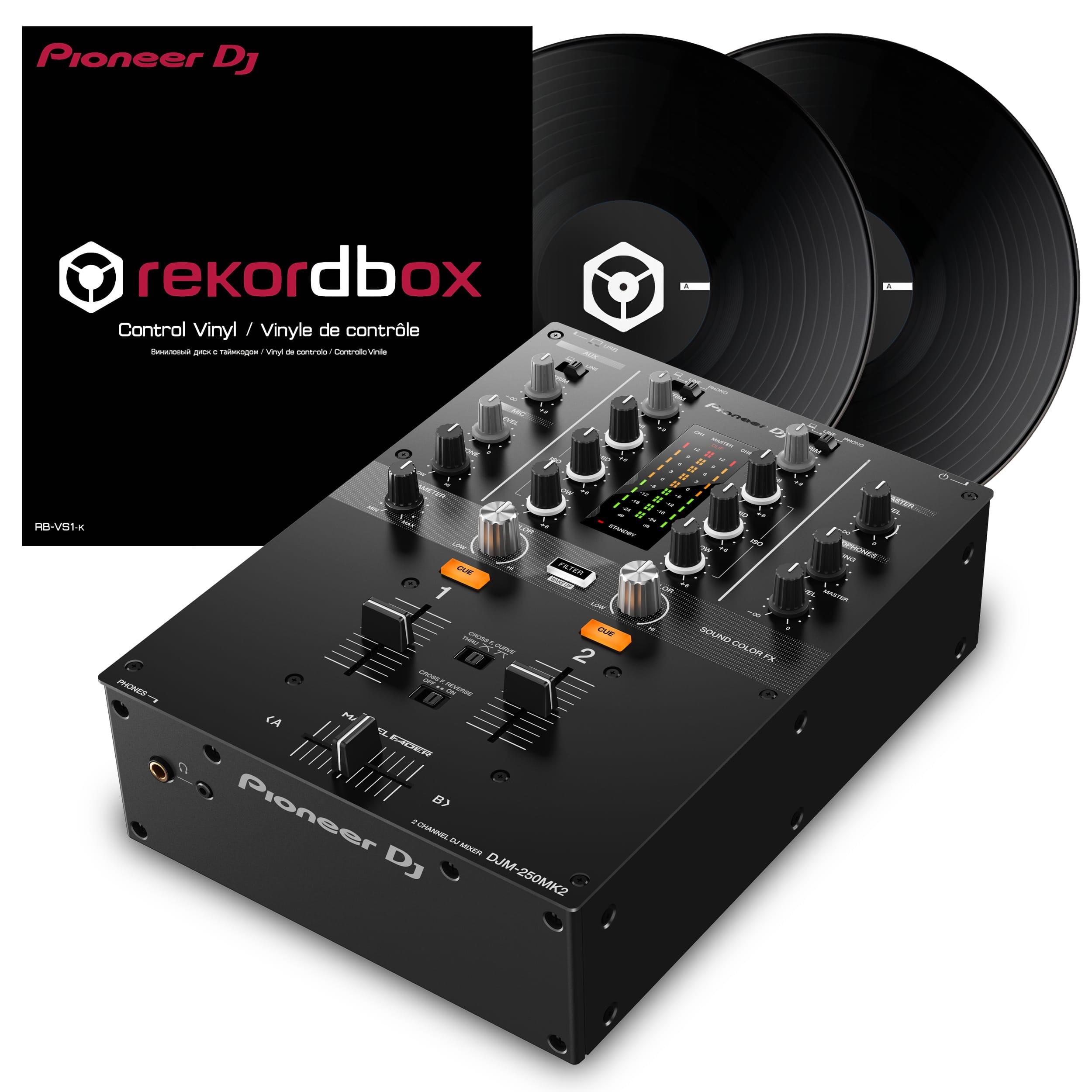 Pioneer DJ DJM-250MK2 & vinyl