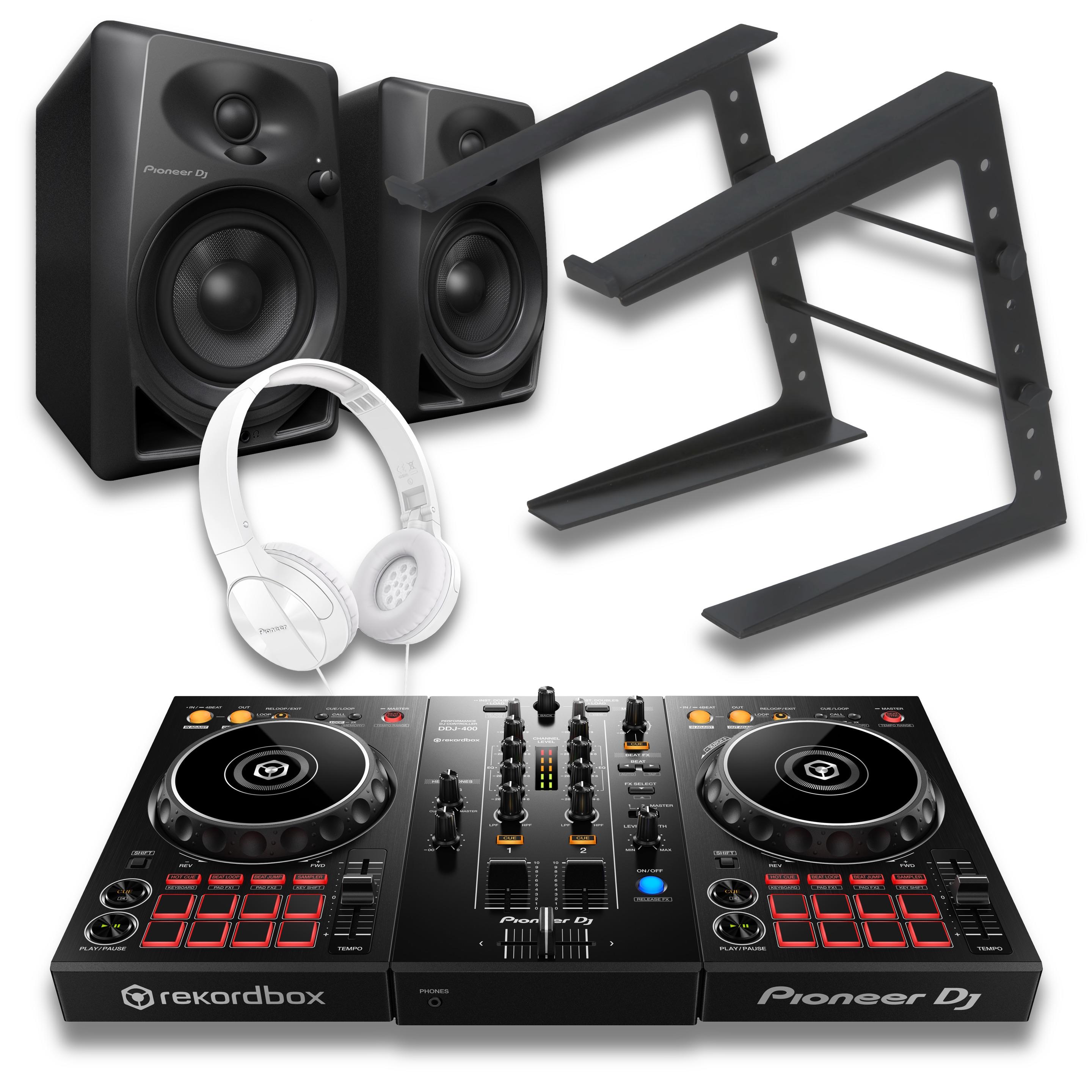Pioneer DJ DDJ-400 Complete Bedroom DJ Bundle