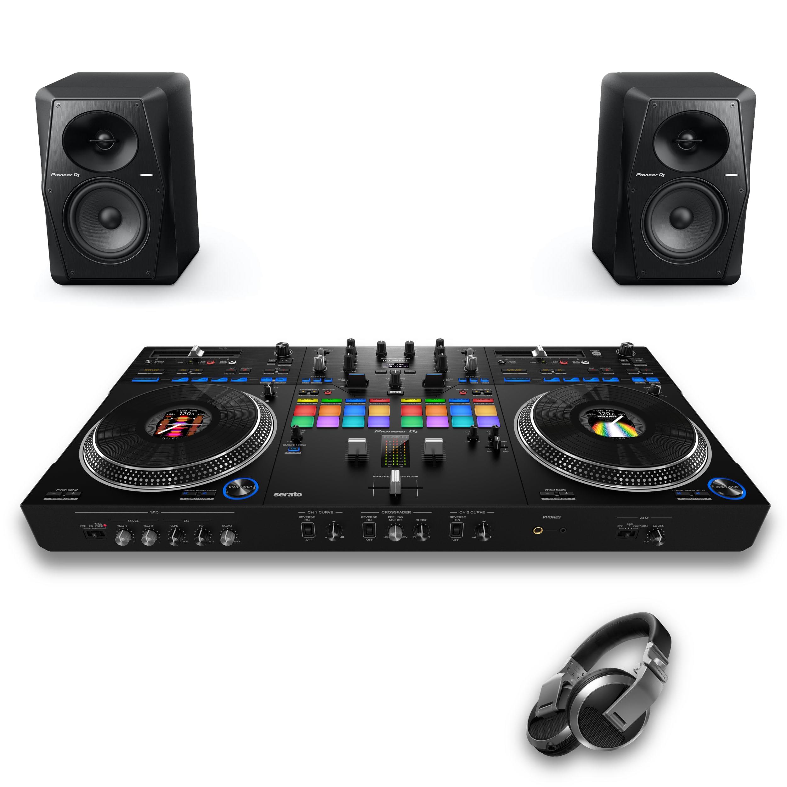 Pioneer DJ DDJ-REV7 & VM-50 Package